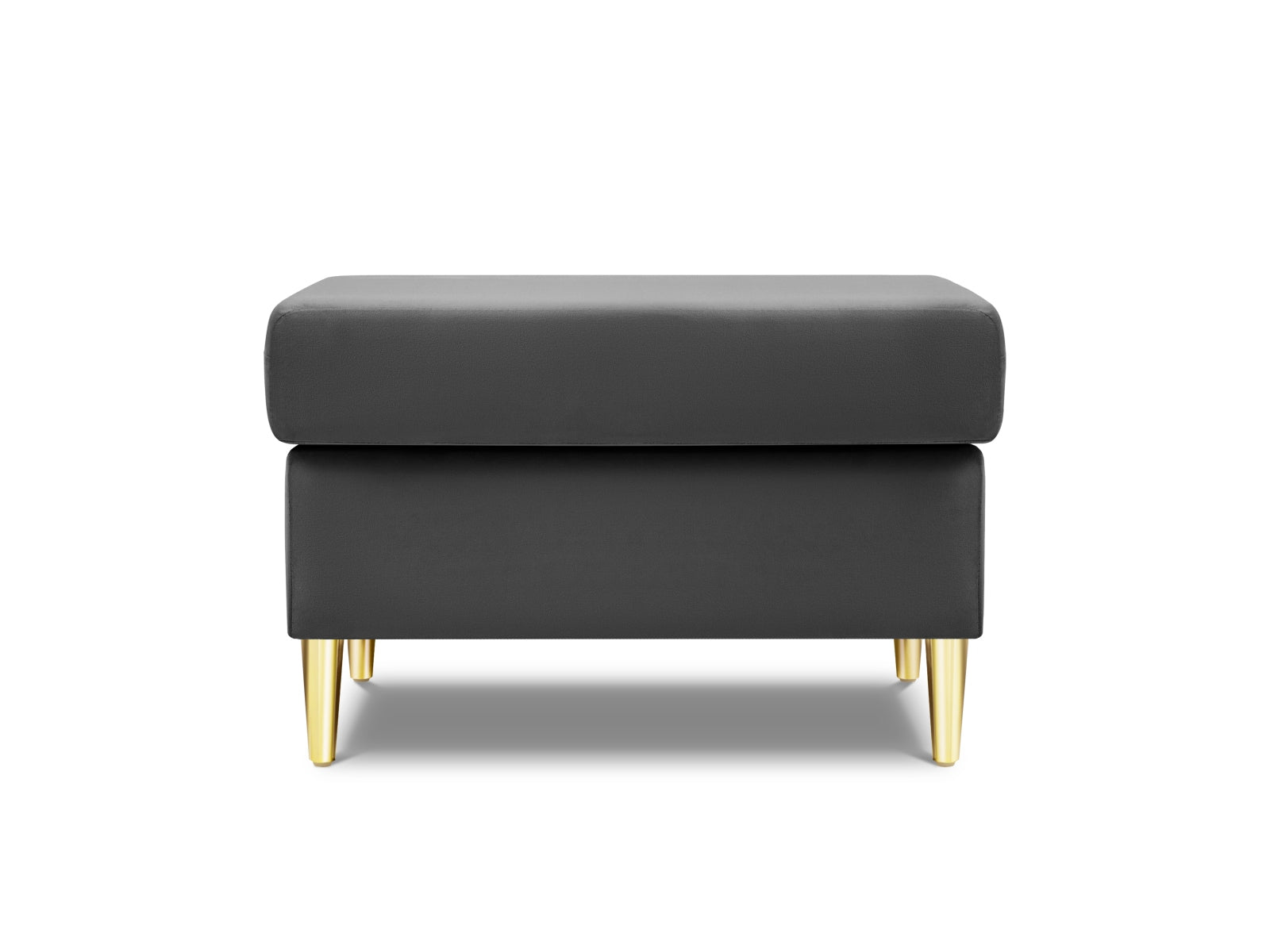 Stylischer Kyoto Pouf mit einem Durchmesser von 70 cm in elegantem Hellgrau, ideal für jeden Wohnraum und von Cosmopolitan Design.