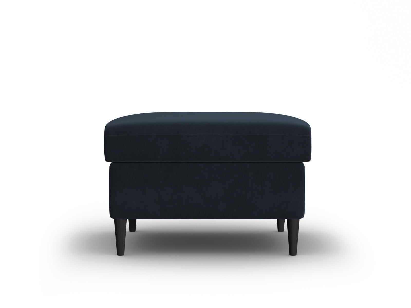 Stylischer Kyoto Pouf mit 70 cm Durchmesser in einem edlen Blauton, perfekt für moderne Wohnkonzepte und entspannte Sitzgelegenheiten.