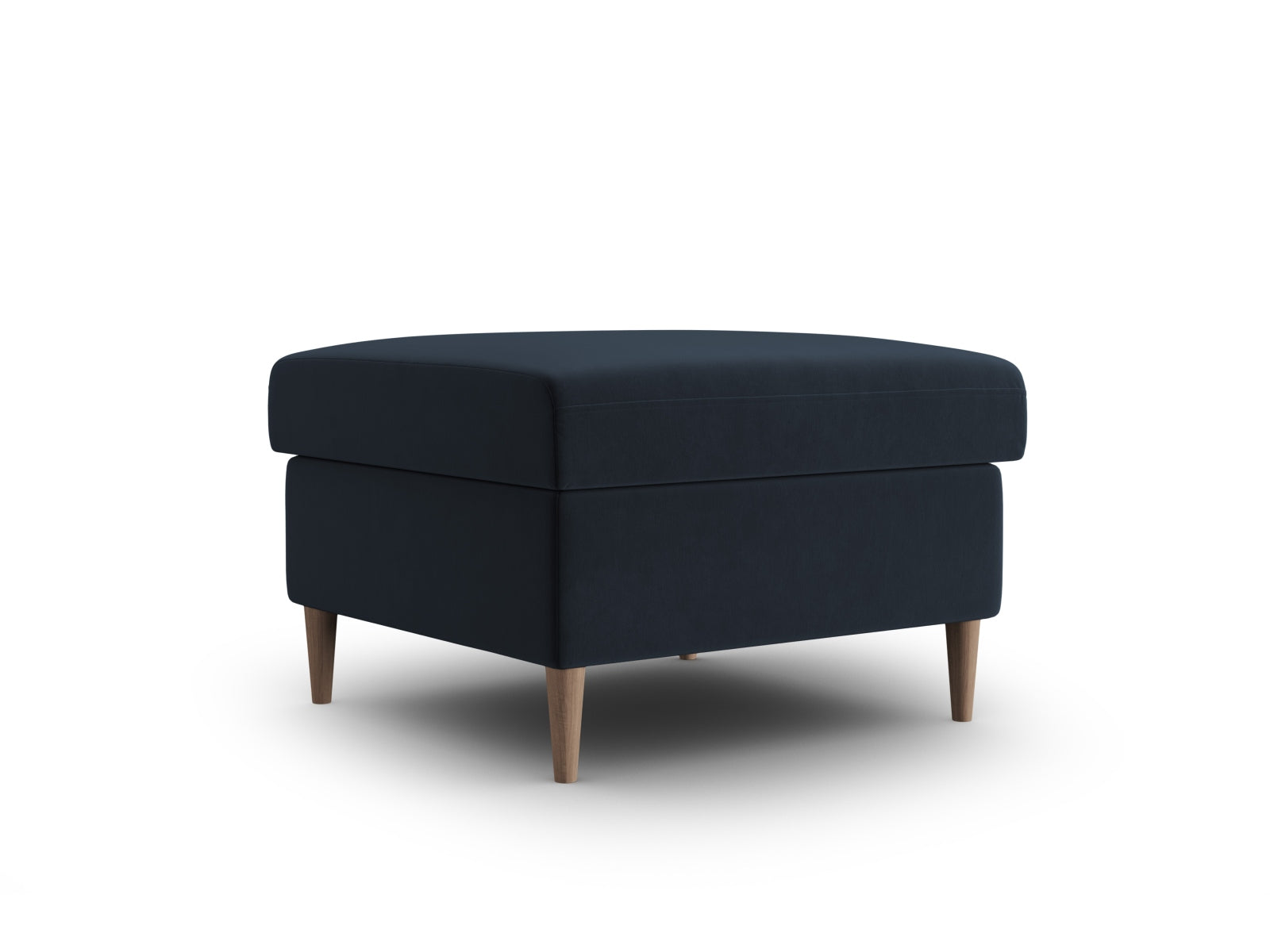 Moderner Kyoto Pouf mit 70 cm Durchmesser in ansprechendem Blau, perfekt für stilvolle Einrichtung und komfortable Sitzgelegenheiten.