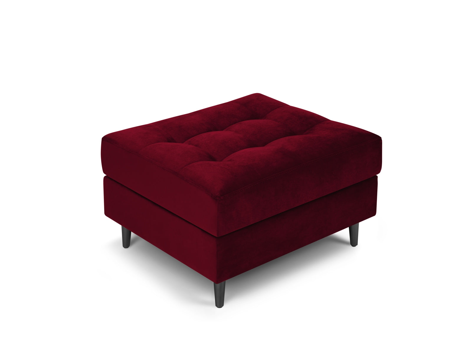 Eleganter 1-Sitzer Pouf Aspen von Cosmopolitan Design, ideal für gemütliche Sitzgelegenheiten und geschmackvolle Raumgestaltung.