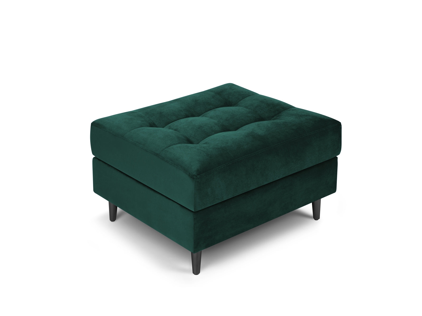 1-Sitzer Pouf Aspen in Petrol-Salvador präsentiert im Onlineshop von KAQTU Design AG. Pouf ist von Cosmopolitan Design