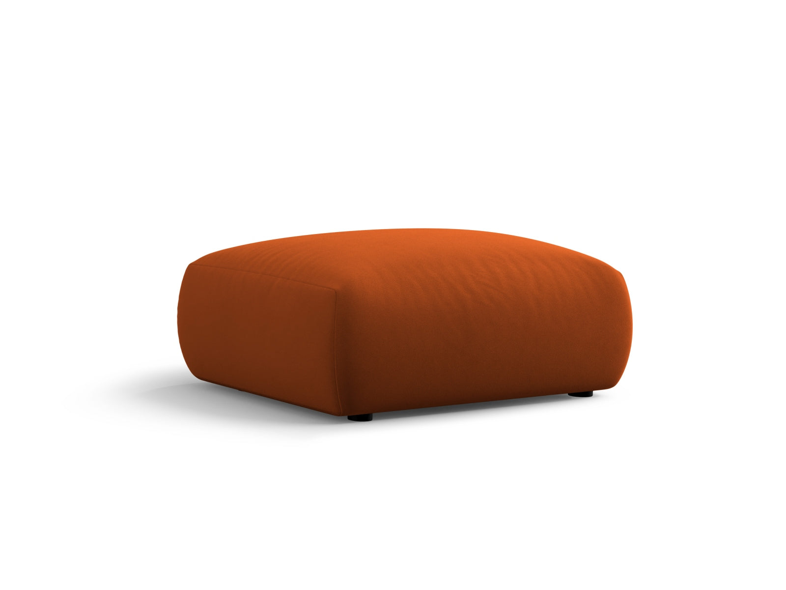 1-Sitzer Pouf Matera in Terracotta-Salvador präsentiert im Onlineshop von KAQTU Design AG. Pouf ist von Cosmopolitan Design