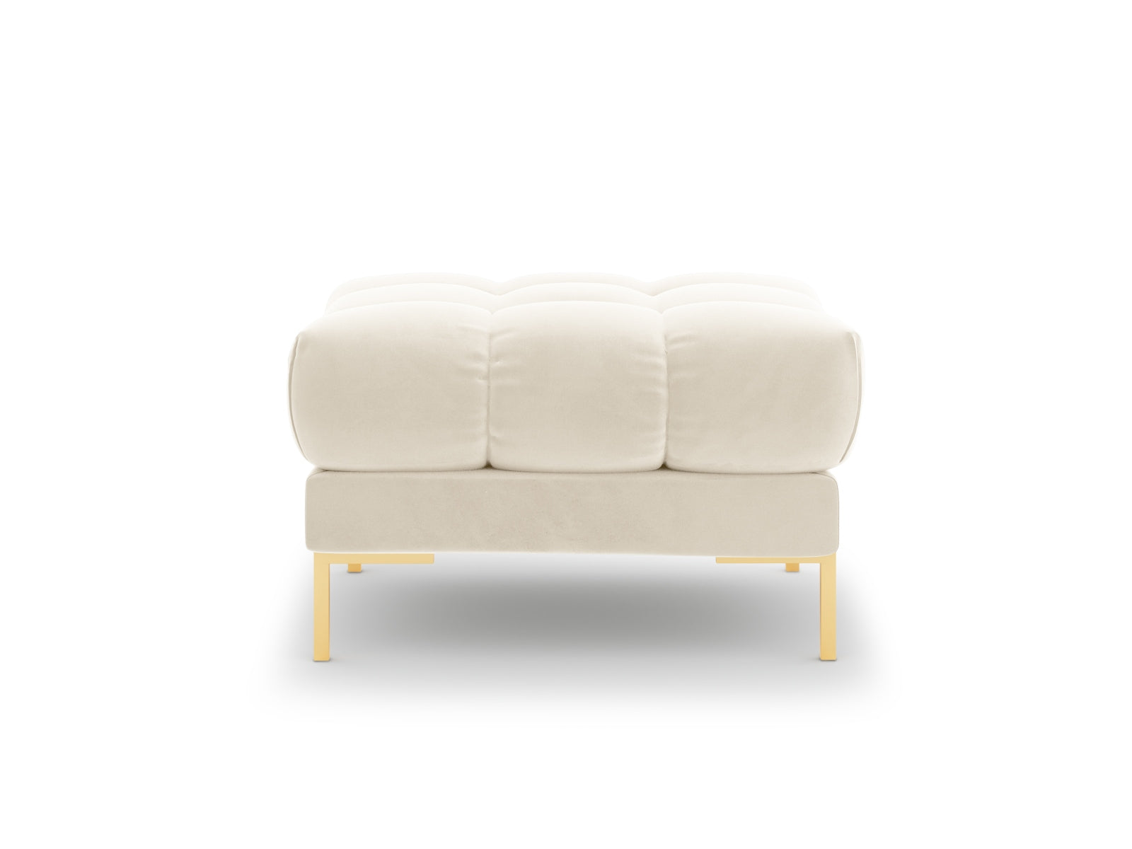 Stylischer 1-Sitzer Pouf Bali in warmen Erdtönen, perfekt für gemütliche Ecken und moderne Inneneinrichtungen.