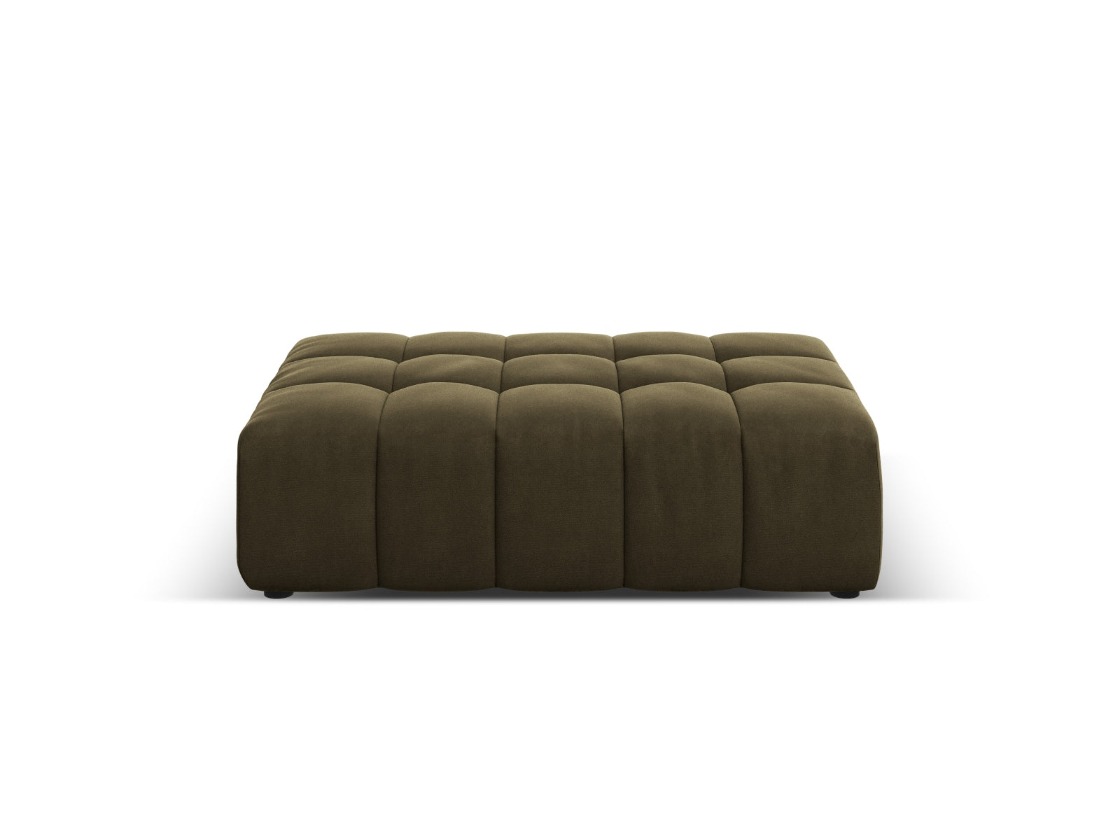 Chicago Velour Pouf 1 Sitz 80cm in Green präsentiert im Onlineshop von KAQTU Design AG. Pouf ist von Cosmopolitan Design