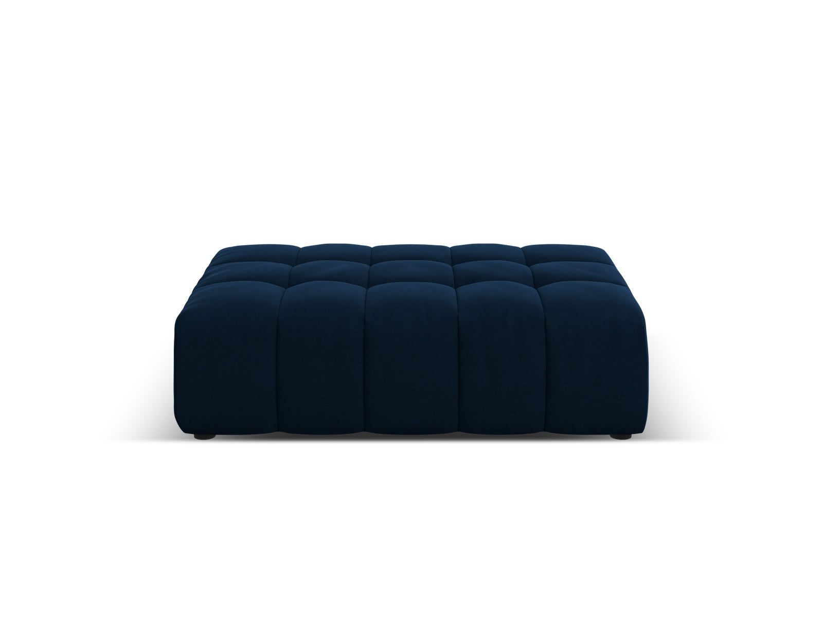 Chicago Velour Pouf 1 Sitz 80cm in Royal Blue präsentiert im Onlineshop von KAQTU Design AG. Pouf ist von Cosmopolitan Design