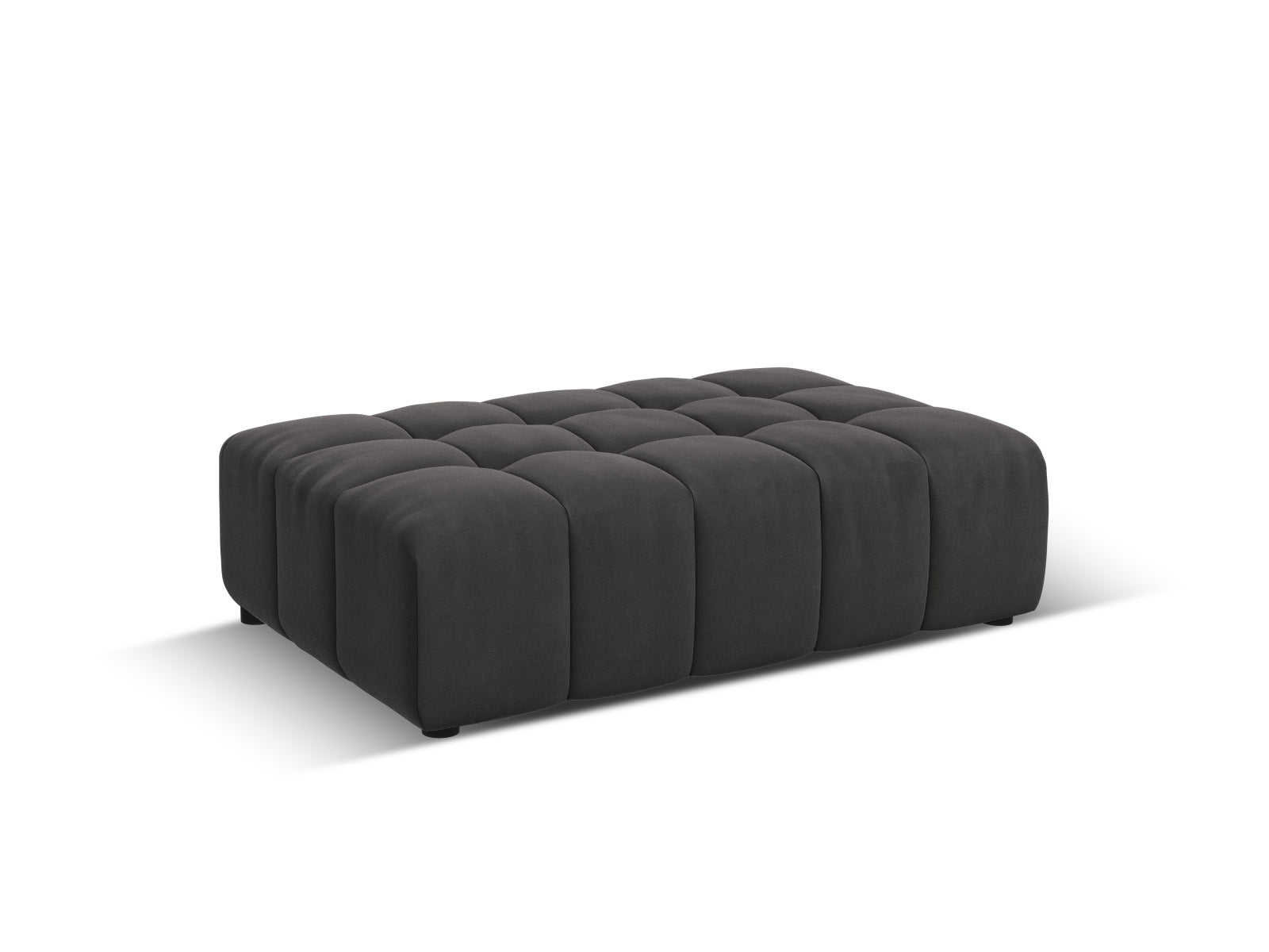 Erleben Sie den Chicago Velour Pouf von Cosmopolitan Design – ein stilvoller 80 cm Sitzpouf, der jedem Raum Eleganz und Gemütlichkeit verleiht.