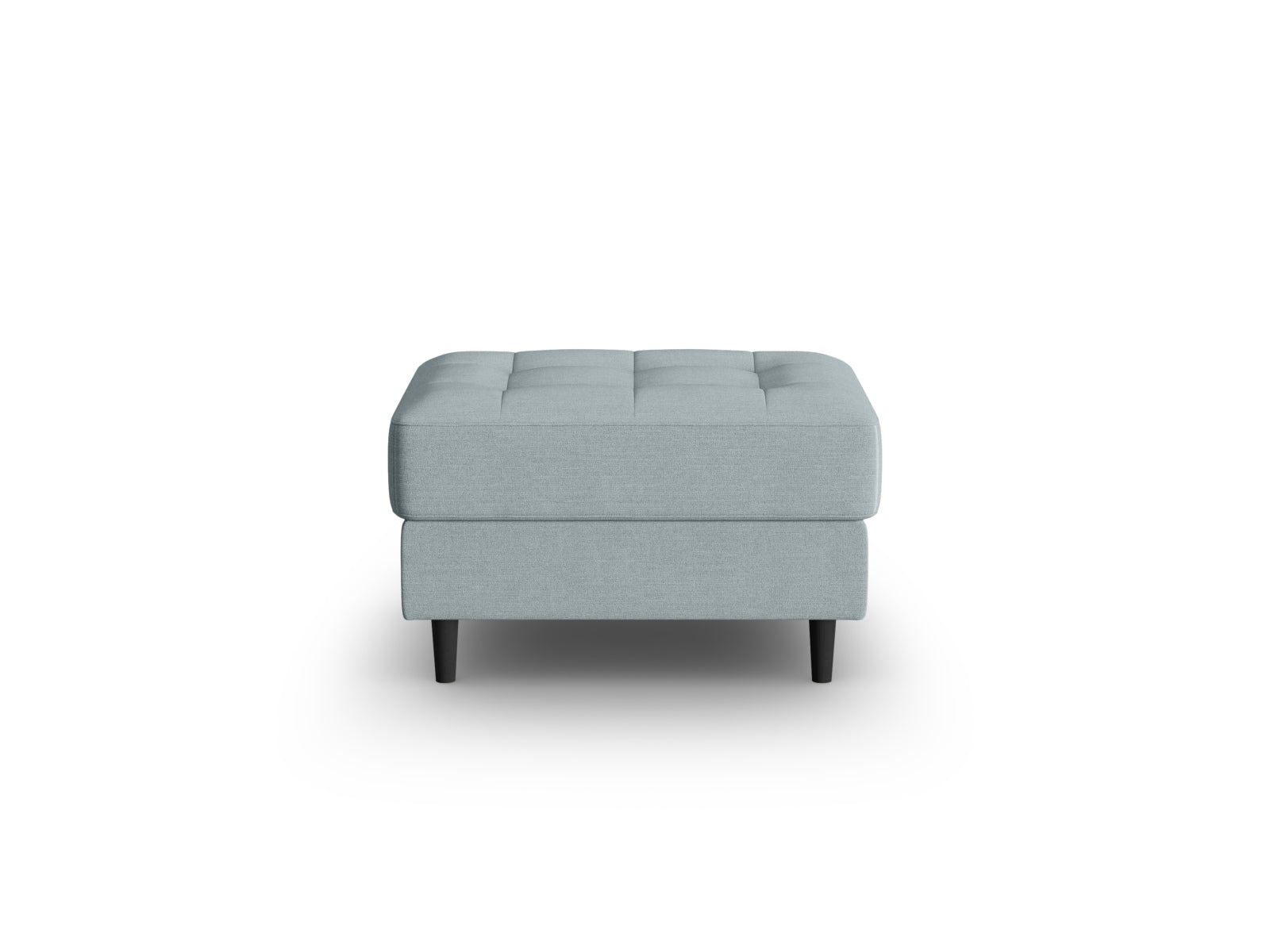 1-Sitzer Pouf Aspen in Blue-Melva präsentiert im Onlineshop von KAQTU Design AG. Pouf ist von Cosmopolitan Design