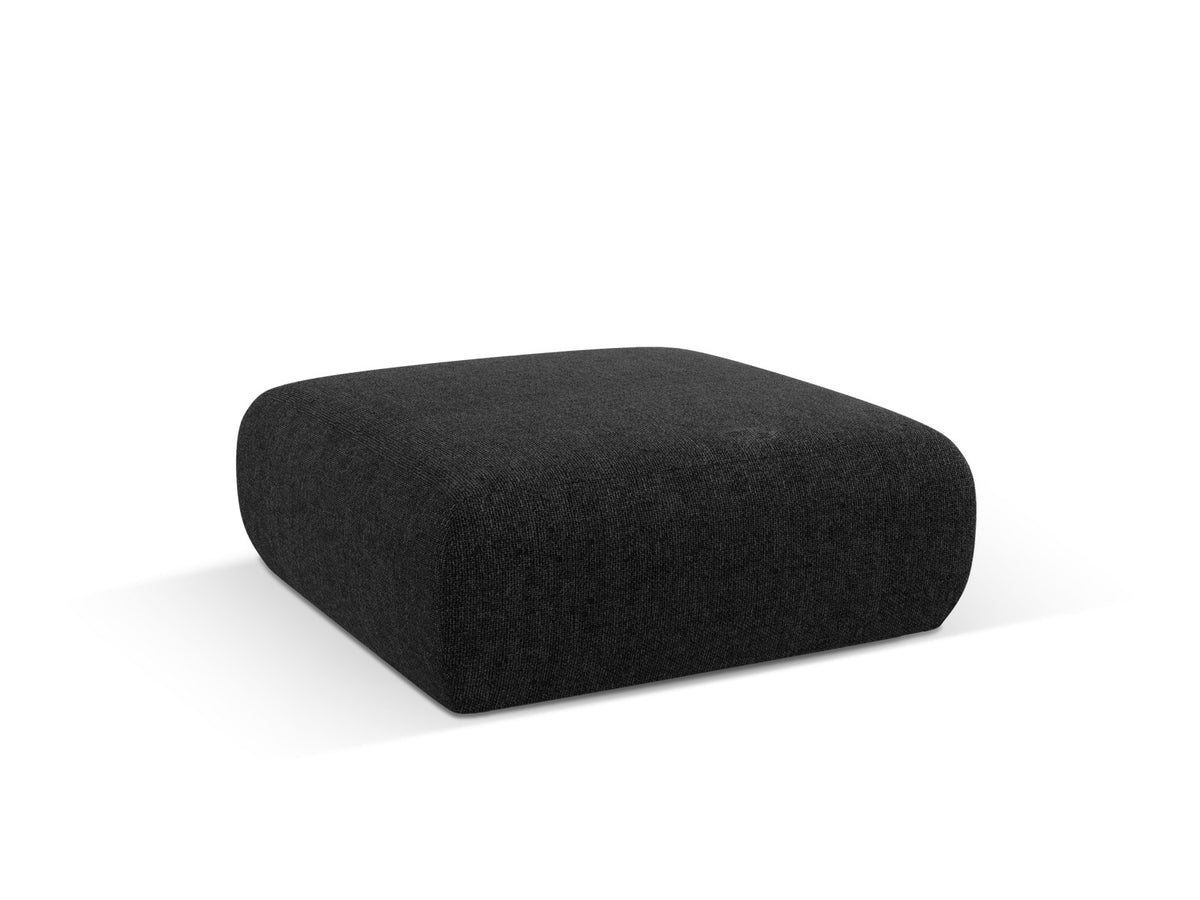Nolio Sofa 2 Sitzer 100cm in Black-Haga präsentiert im Onlineshop von KAQTU Design AG. Pouf ist von Cosmopolitan Design