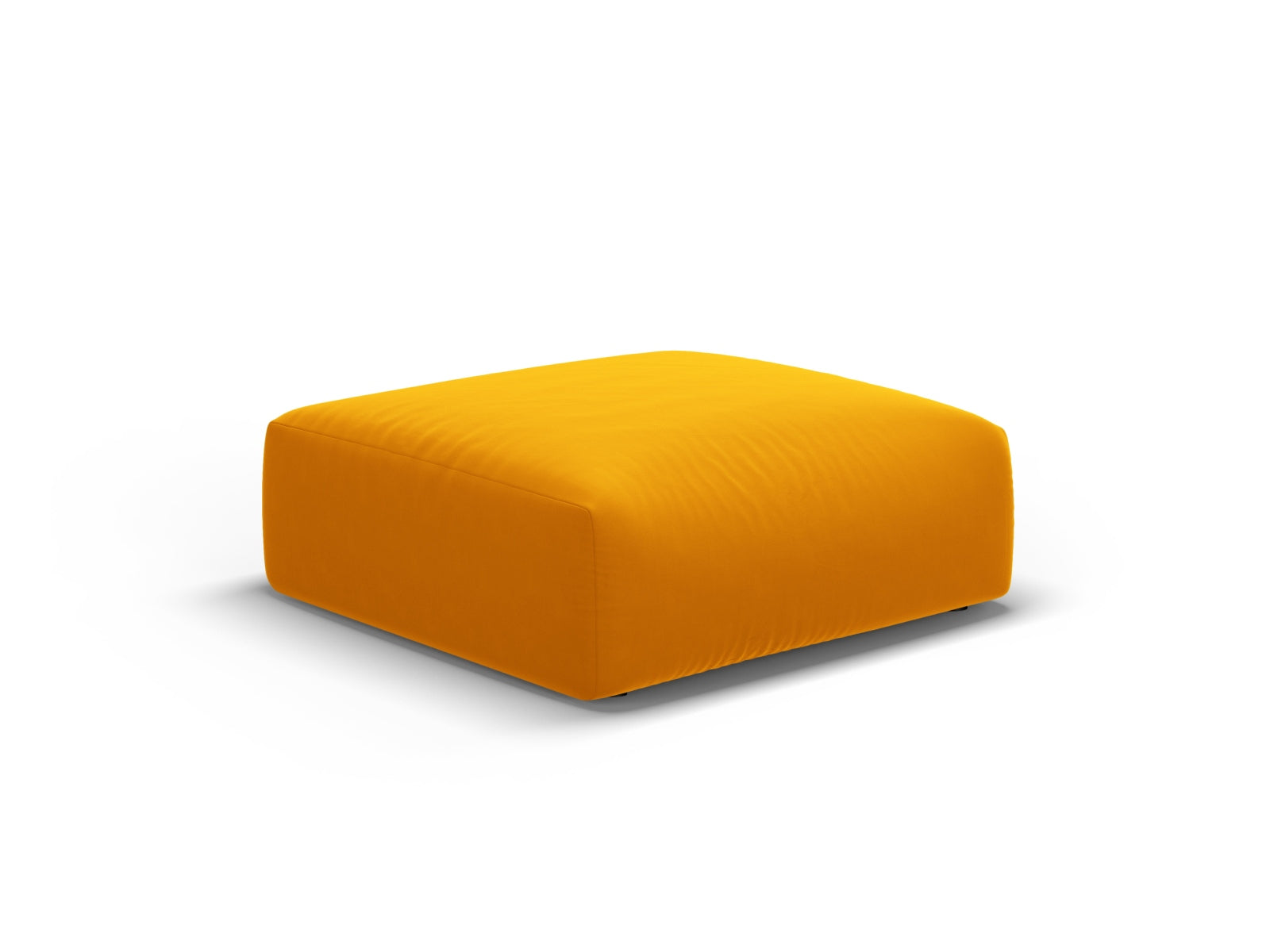 1-Sitzer Pouf Matera in Yellow-Salvador präsentiert im Onlineshop von KAQTU Design AG. Pouf ist von Cosmopolitan Design