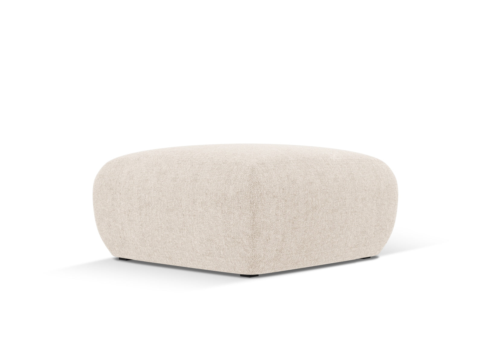 Elegantes Nolio Sofa mit einem Sitzplatz in sanftem Beige, ideal als stilvoller Pouf für jedes moderne Zuhause.