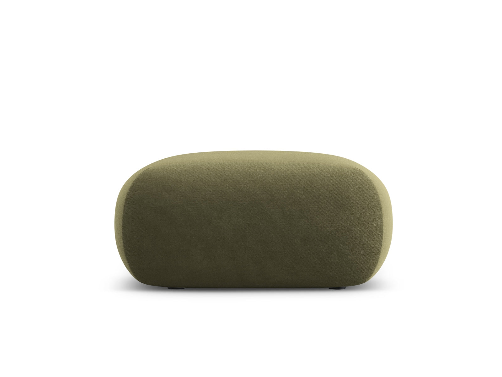 Nolio Velour Pouf 1 Sitz 75cm in Light Green präsentiert im Onlineshop von KAQTU Design AG. Pouf ist von Cosmopolitan Design