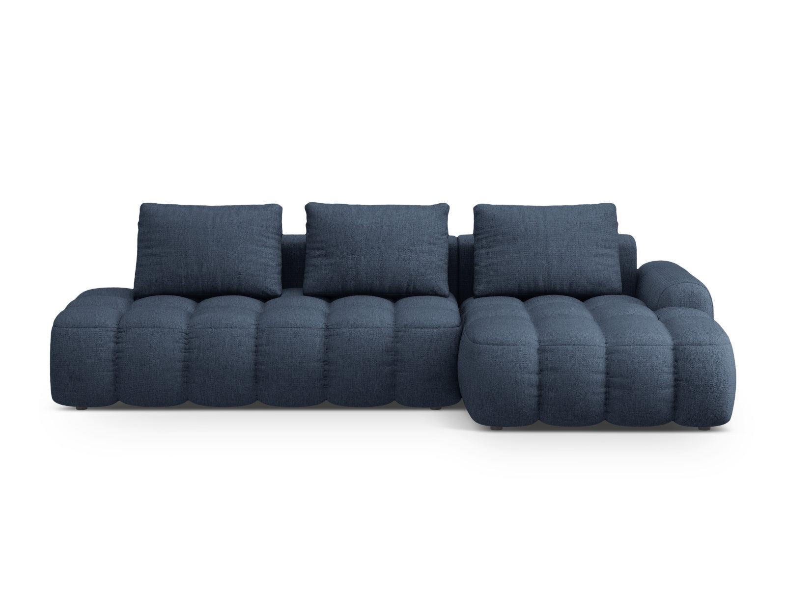 Stylisches Linz Ecksofa mit offener rechter Seite, 3-Sitzer, bietet Schlafgelegenheit und praktischen Stauraum für Ihr Zuhause.