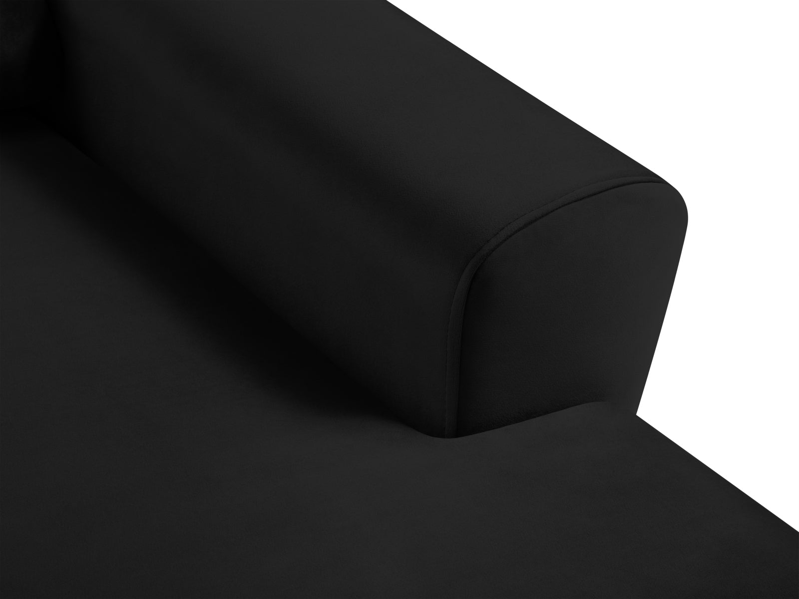 Stylisches Kyoto Ecksofa rechts, 4-Sitzer mit Schlafoption und Stauraum, ideal für kleine Räume und entspannte Stunden.