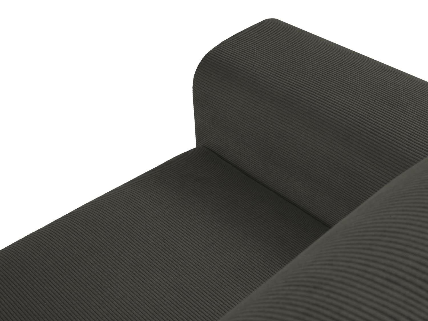 Elegantes Kyoto Ecksofa in Schwarz, 4-Sitzer mit praktischer Schlaffunktion und Stauraum, perfekt für gemütliche Abende und Gäste.