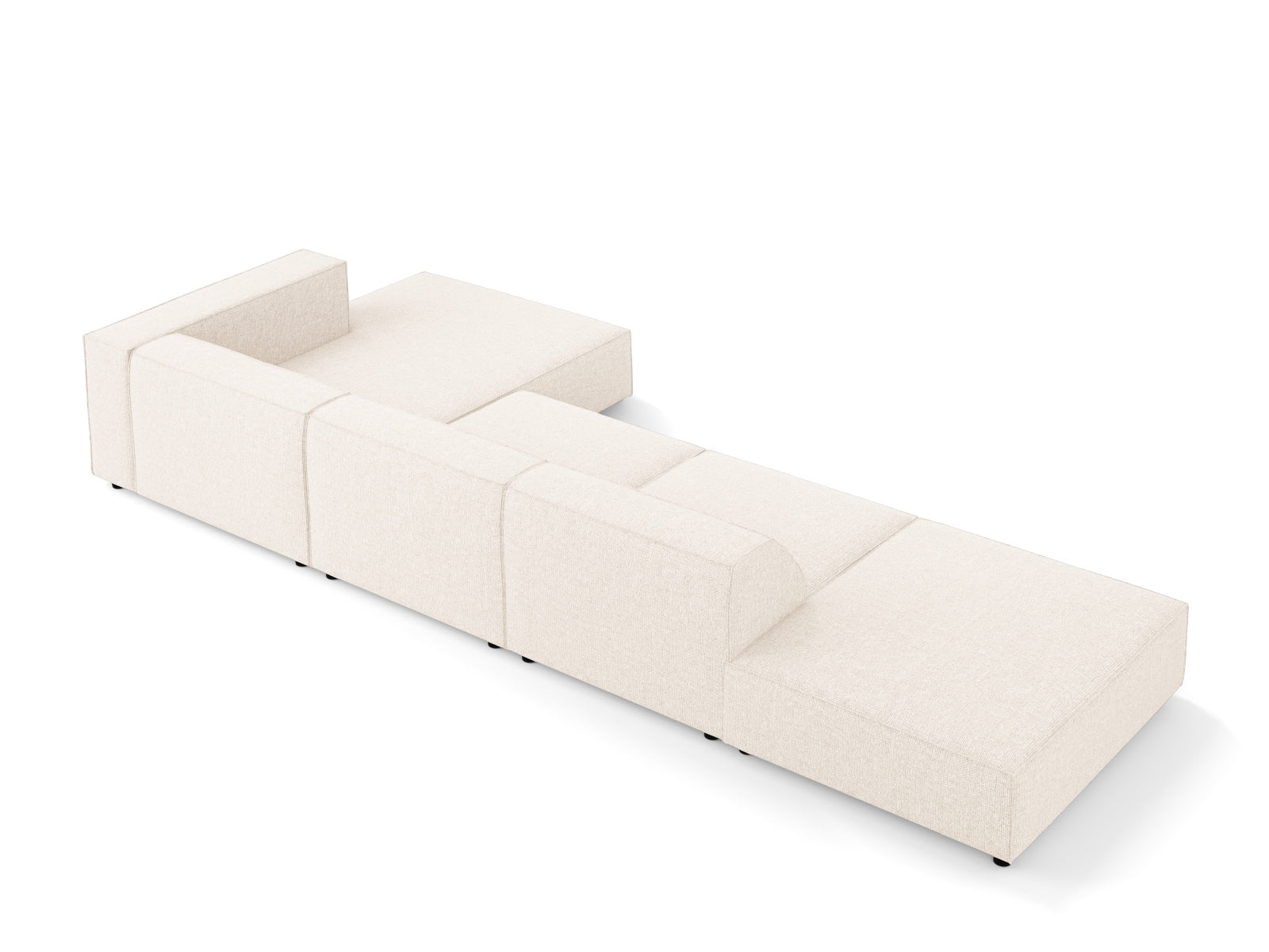 Entdecken Sie das elegante Arendal Ecksofa rechts 5 Sitzer von Cosmopolitan Design – ideal für zeitgemässe Wohnräume und höchsten Komfort.