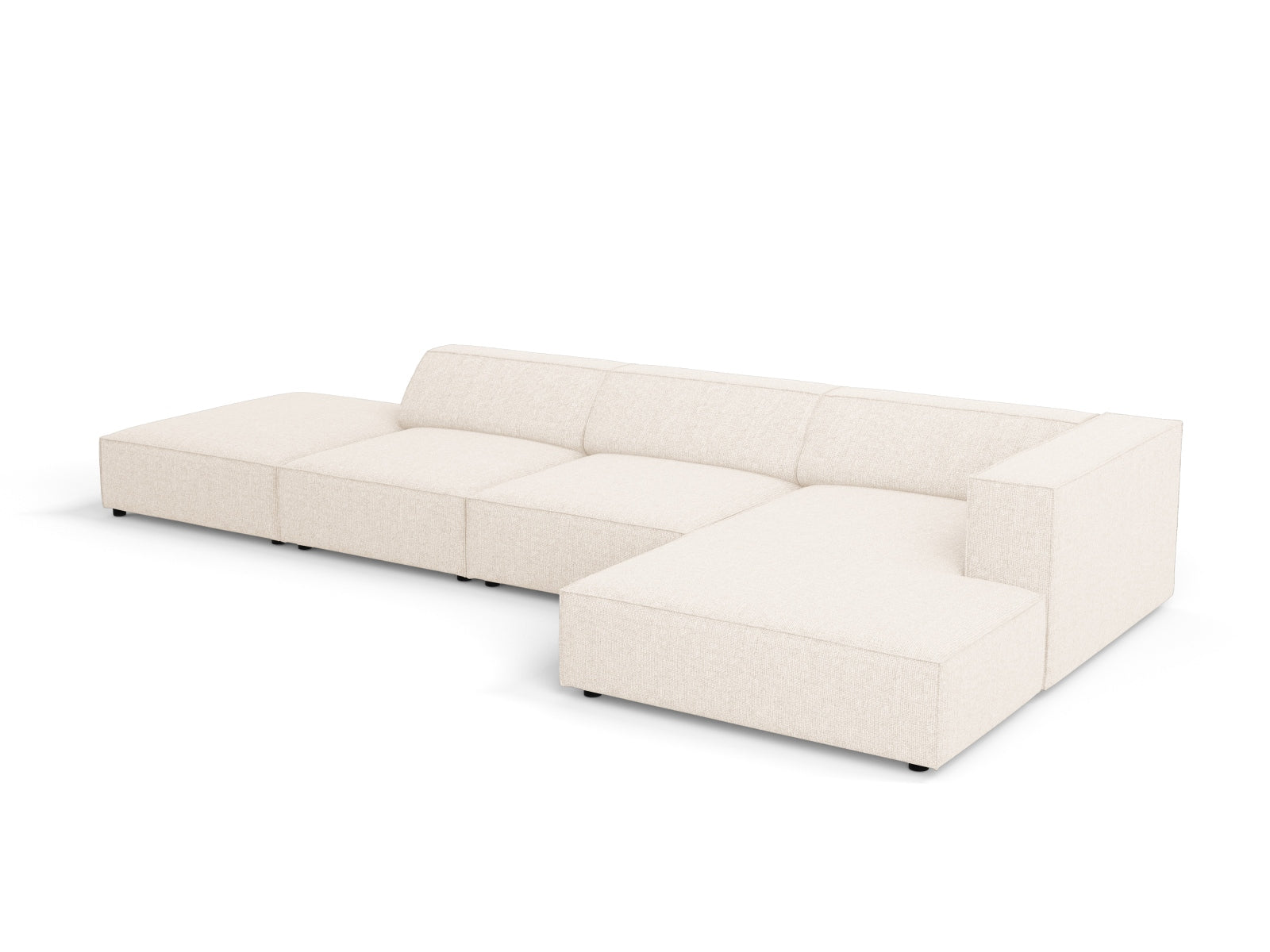 Erleben Sie das stilvolle Arendal Ecksofa rechts 5 Sitzer von Cosmopolitan Design – perfekt für moderne Wohnkonzepte und ultimativen Sitzkomfort.