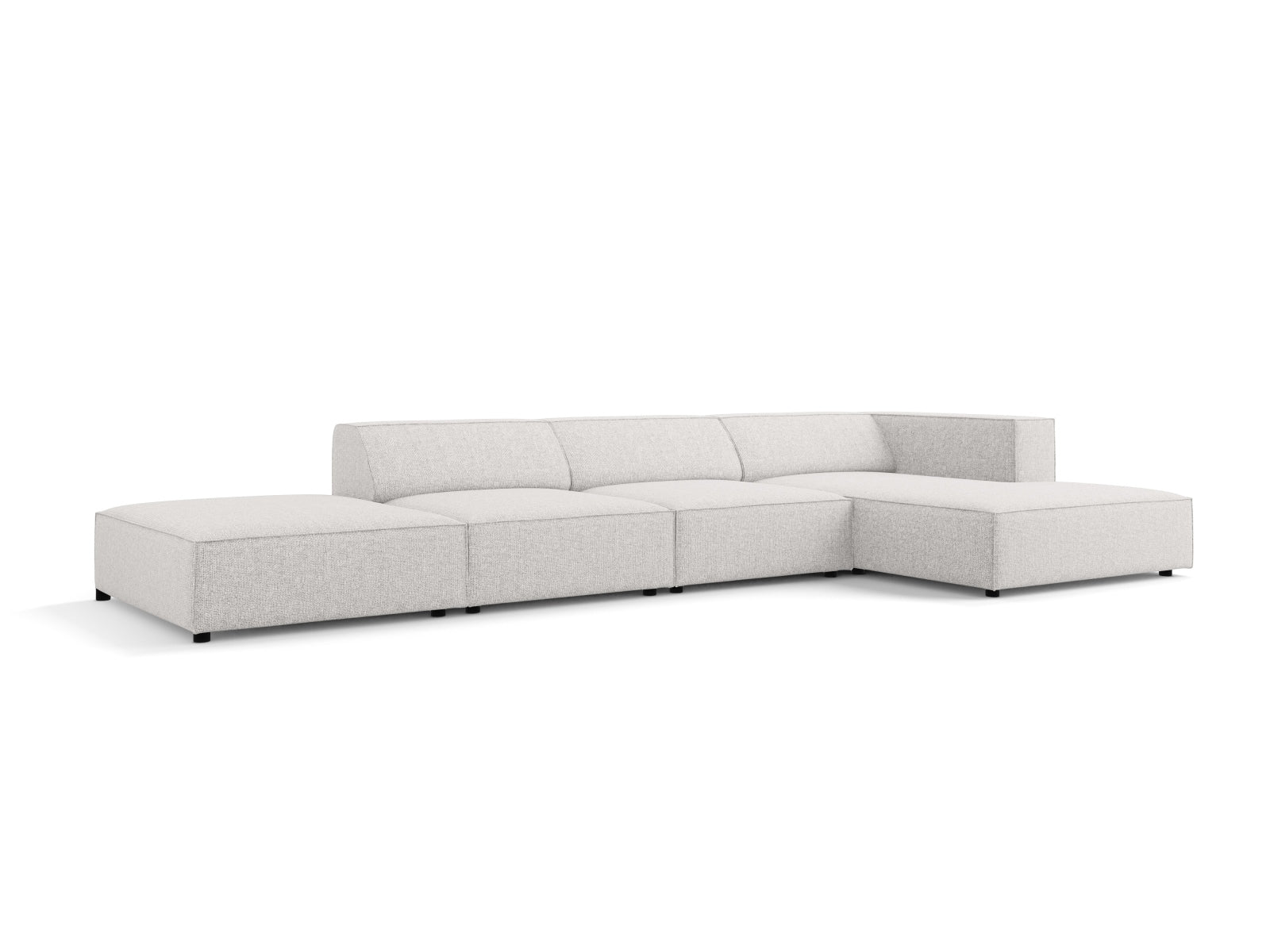 Erleben Sie das stilvolle Arendal Ecksofa rechts 5 Sitzer von Cosmopolitan Design – perfekt für moderne Wohnkonzepte und ultimativen Sitzkomfort.
