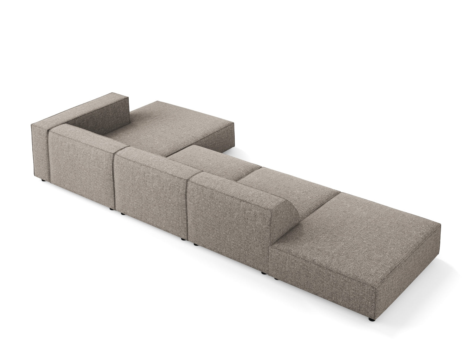 Entdecken Sie das elegante Arendal Ecksofa rechts 5 Sitzer von Cosmopolitan Design – ideal für zeitgemässe Wohnräume und höchsten Komfort.