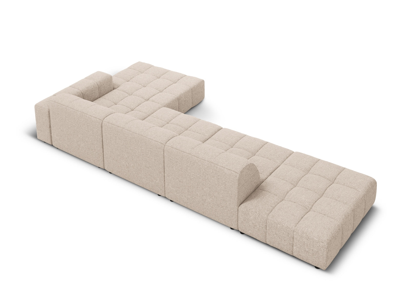 Entdecken Sie das elegante Chicago Ecksofa rechts (166 cm) von Cosmopolitan Design – ideal für gemütliche Abende und stilvolles Wohnen.