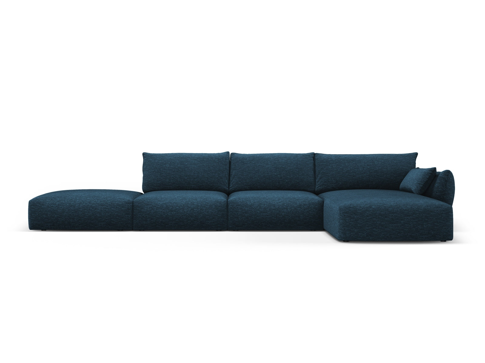 5-Sitzer Ecksofa rechts Matera in Royal Blue-Haga präsentiert im Onlineshop von KAQTU Design AG. Ecksofa rechts ist von Cosmopolitan Design