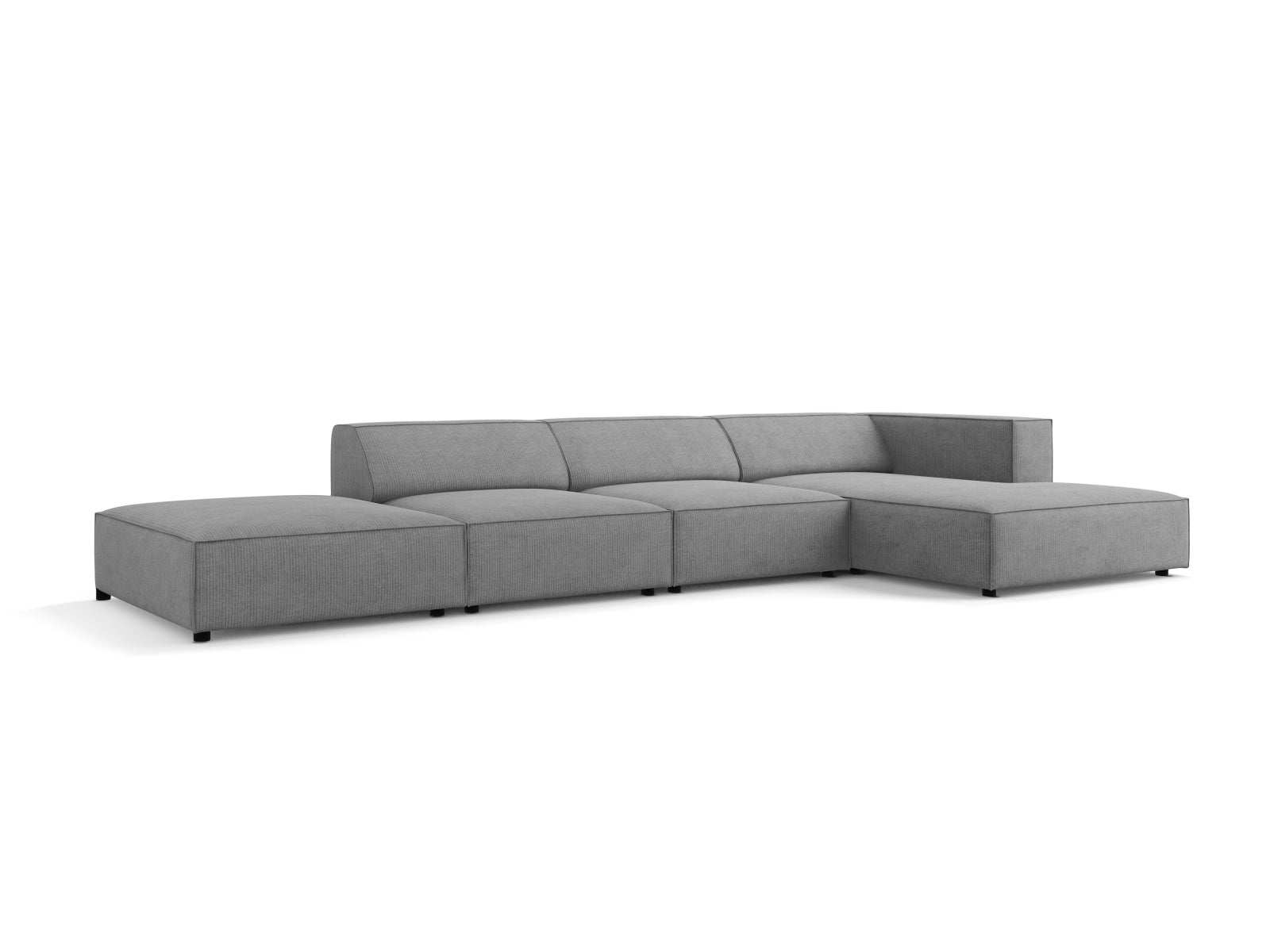 Erleben Sie das stilvolle Arendal Ecksofa rechts 5 Sitzer von Cosmopolitan Design – perfekt für moderne Wohnkonzepte und ultimativen Sitzkomfort.