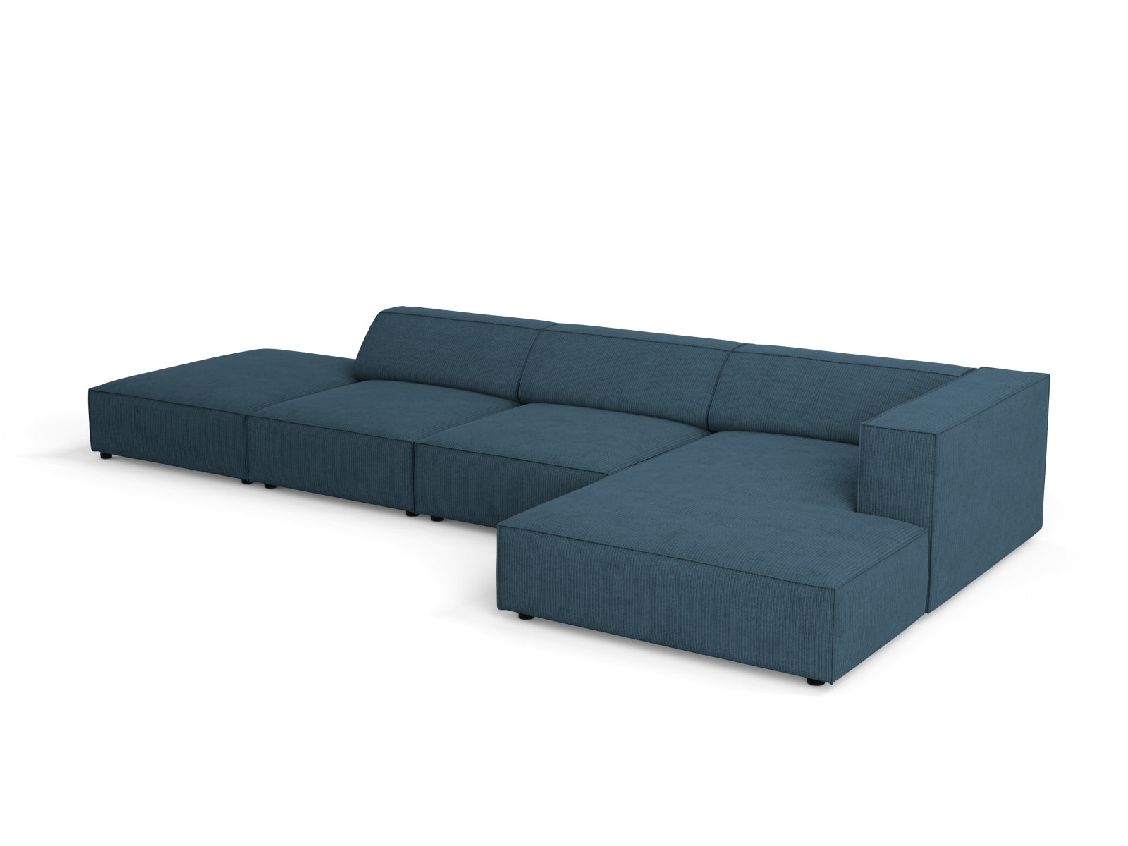 Erleben Sie das stilvolle Arendal Ecksofa rechts 5 Sitzer von Cosmopolitan Design – perfekt für moderne Wohnkonzepte und ultimativen Sitzkomfort.