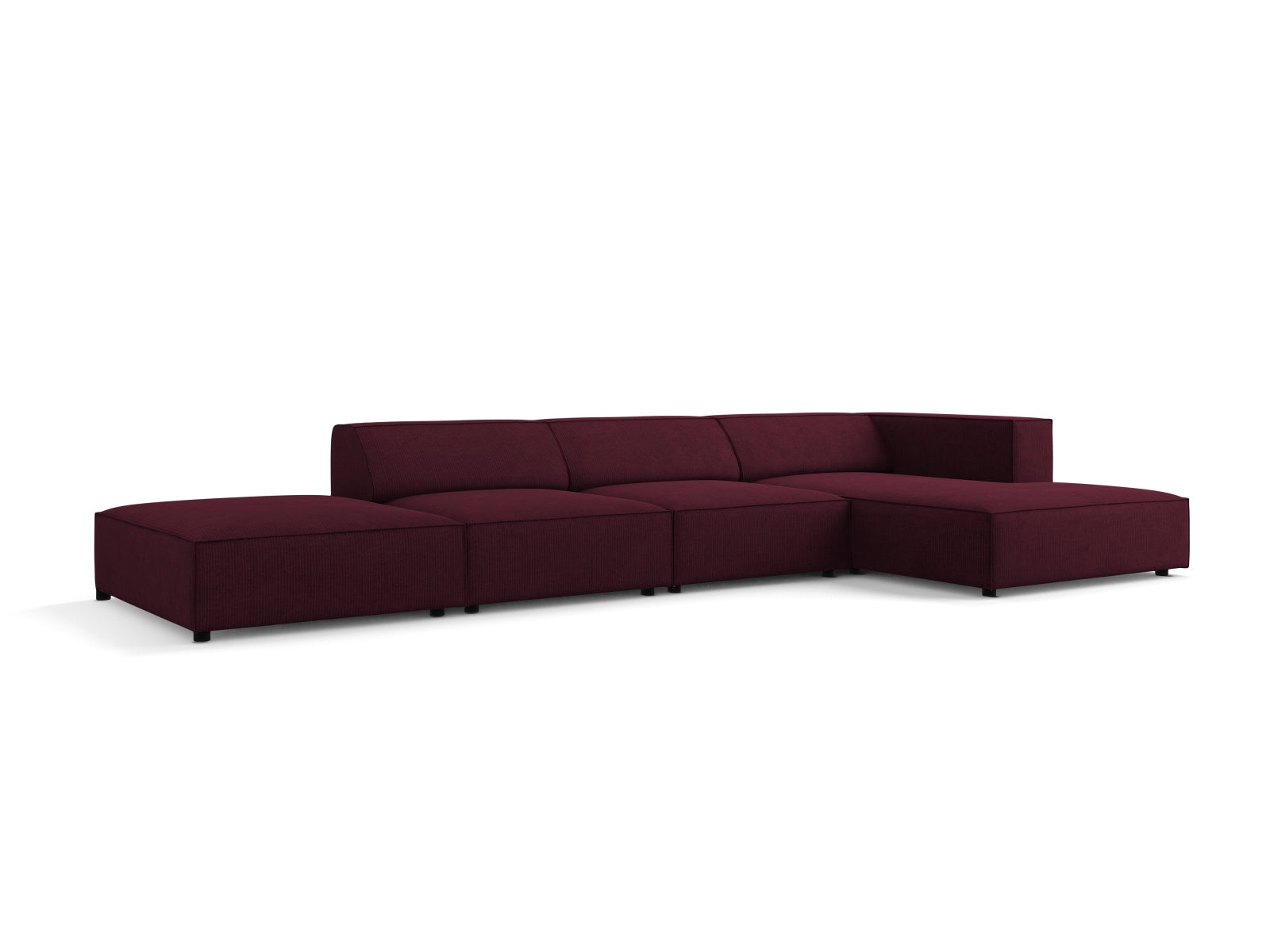 Erleben Sie das stilvolle Arendal Ecksofa rechts 5 Sitzer von Cosmopolitan Design – perfekt für moderne Wohnkonzepte und ultimativen Sitzkomfort.