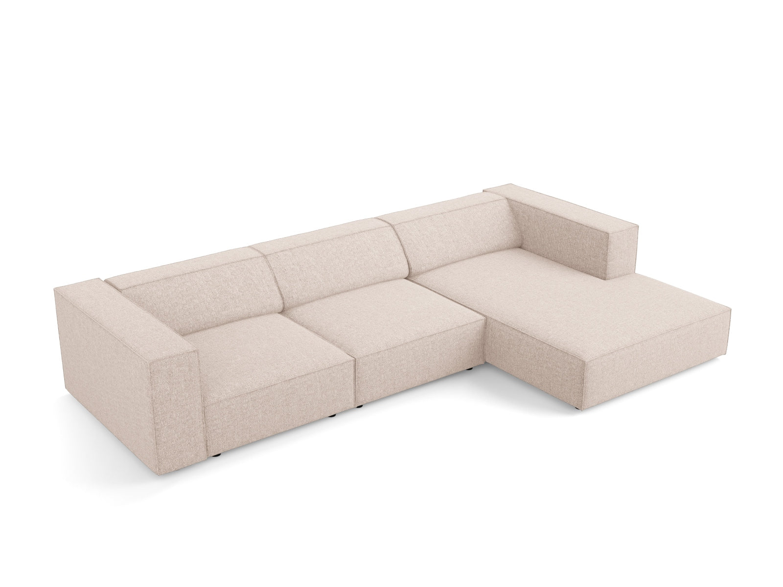 Erleben Sie das stilvolle Arendal Ecksofa rechts 4 Sitzer von Cosmopolitan Design – perfekt für moderne Wohnräume und ultimativen Sitzkomfort.