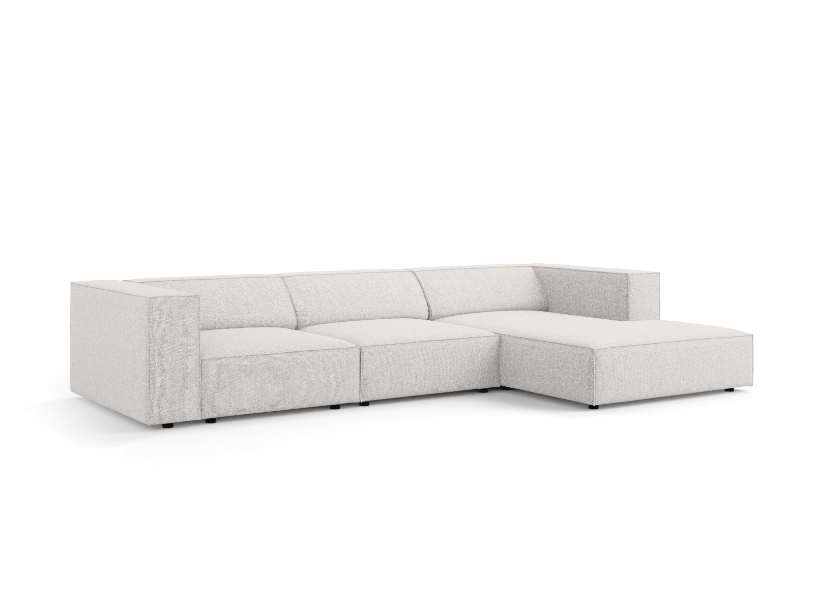 Erleben Sie das stilvolle Arendal Ecksofa rechts 4 Sitzer von Cosmopolitan Design – perfekt für moderne Wohnkonzepte und ultimativen Sitzkomfort.