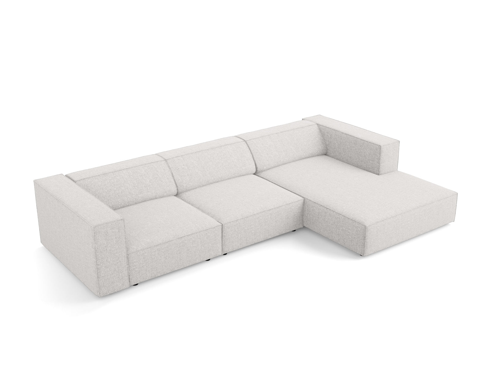 Erleben Sie das stilvolle Arendal Ecksofa rechts 4 Sitzer von Cosmopolitan Design – perfekt für moderne Wohnkonzepte und ultimativen Sitzkomfort.