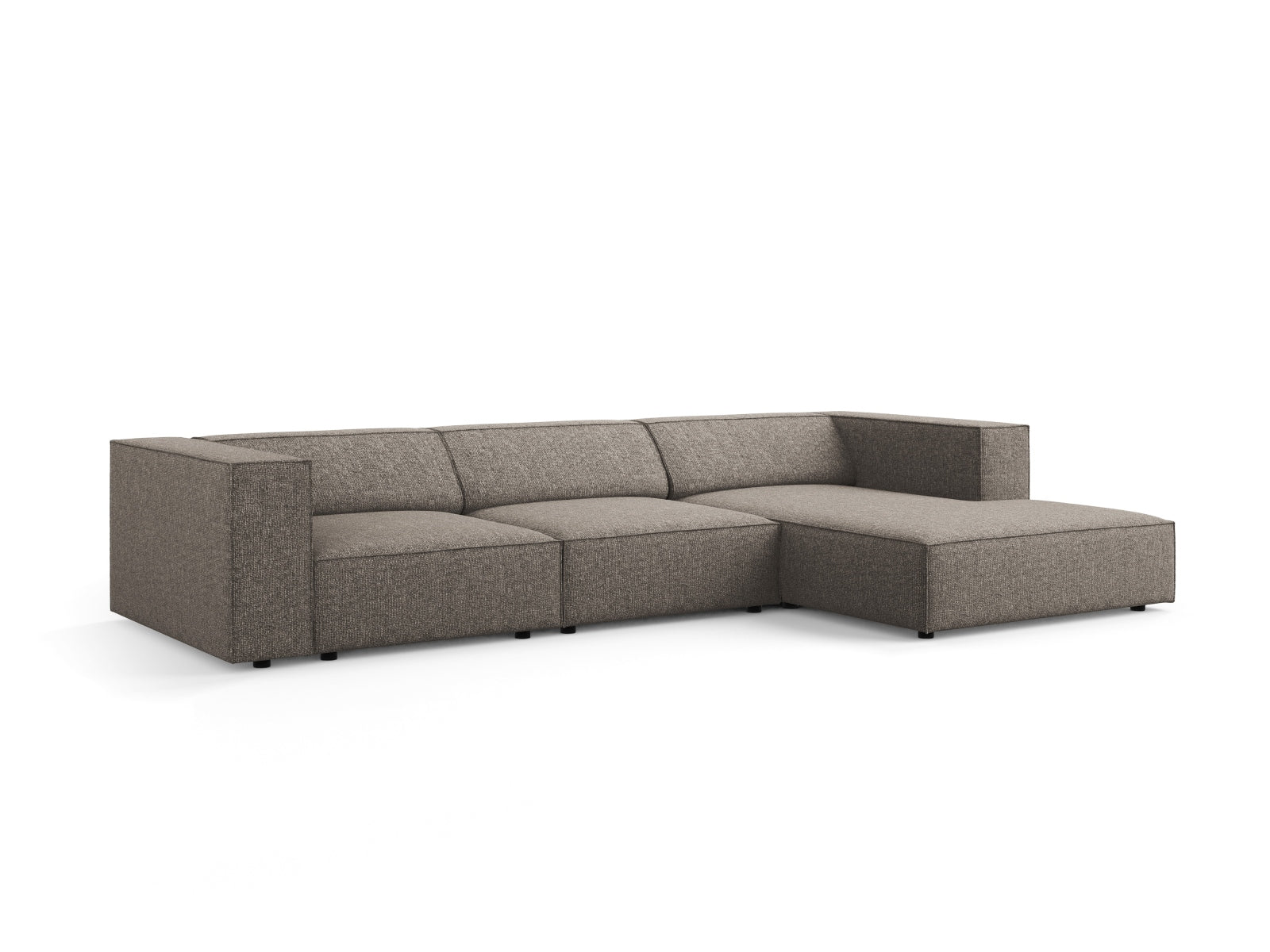 Erleben Sie das stilvolle Arendal Ecksofa rechts 4 Sitzer von Cosmopolitan Design – perfekt für moderne Wohnkonzepte und ultimativen Sitzkomfort.