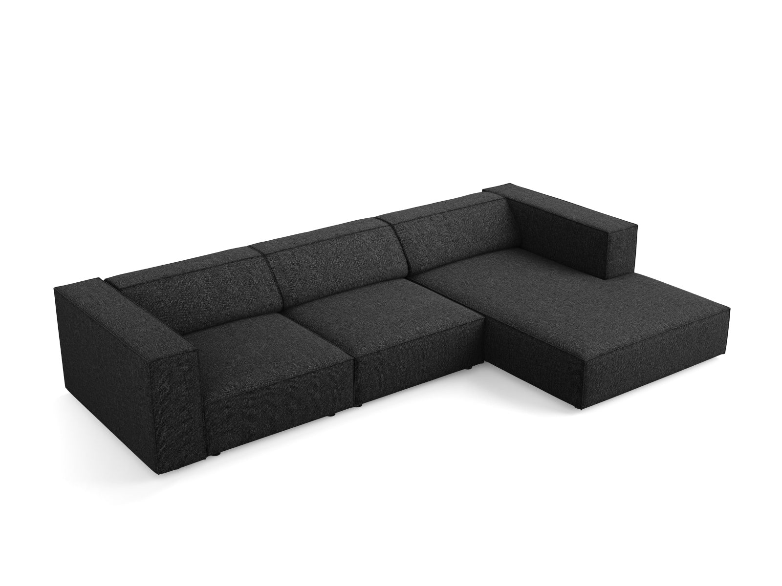 Erleben Sie das stilvolle Arendal Ecksofa rechts 4 Sitzer von Cosmopolitan Design – perfekt für moderne Wohnkonzepte und ultimativen Sitzkomfort.