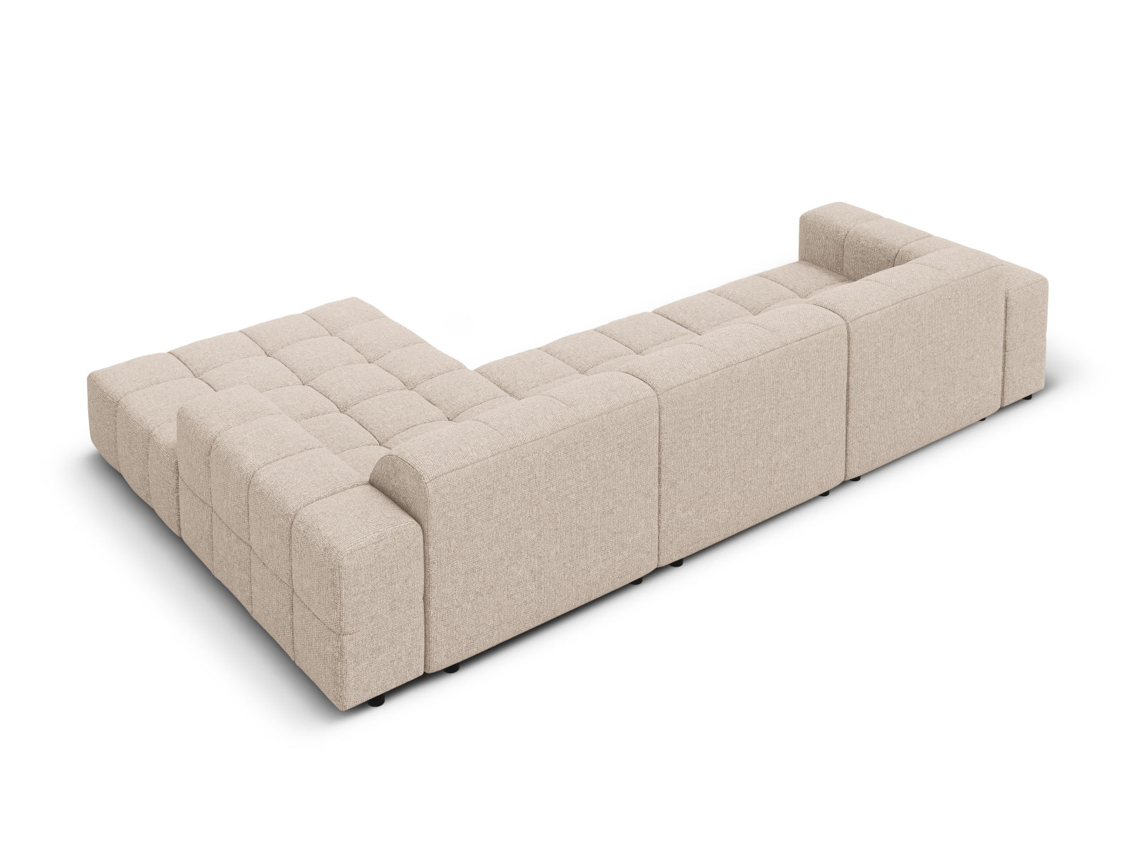 Erleben Sie das stilvolle Chicago Ecksofa rechts (166 cm) von Cosmopolitan Design – ein eleganter 4-Sitzer, perfekt für Ihr modernes Zuhause.