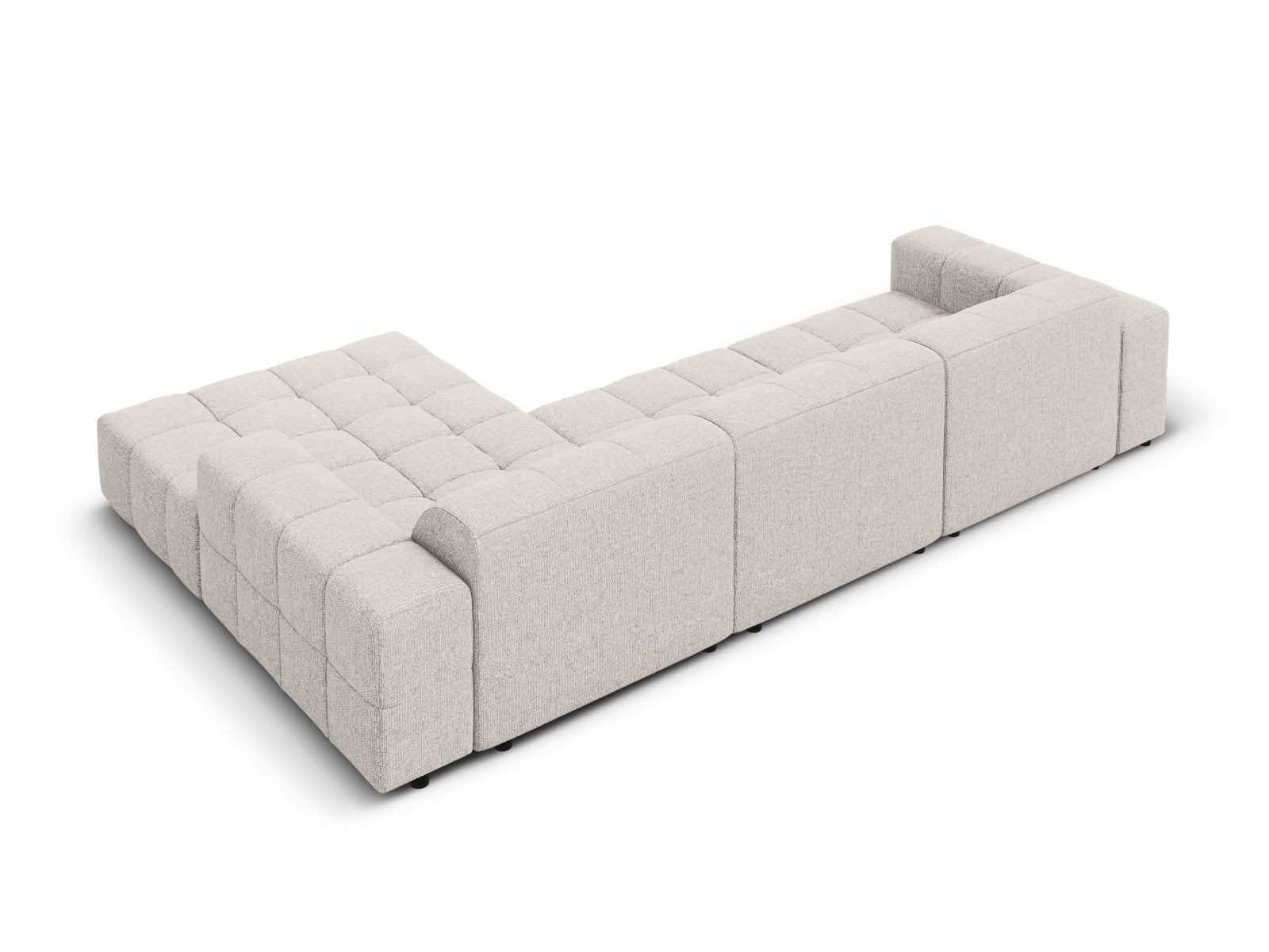 Entdecken Sie das elegante Chicago Ecksofa rechts (166 cm) von Cosmopolitan Design – ein komfortabler 4-Sitzer, ideal für stilvolle Wohnräume.