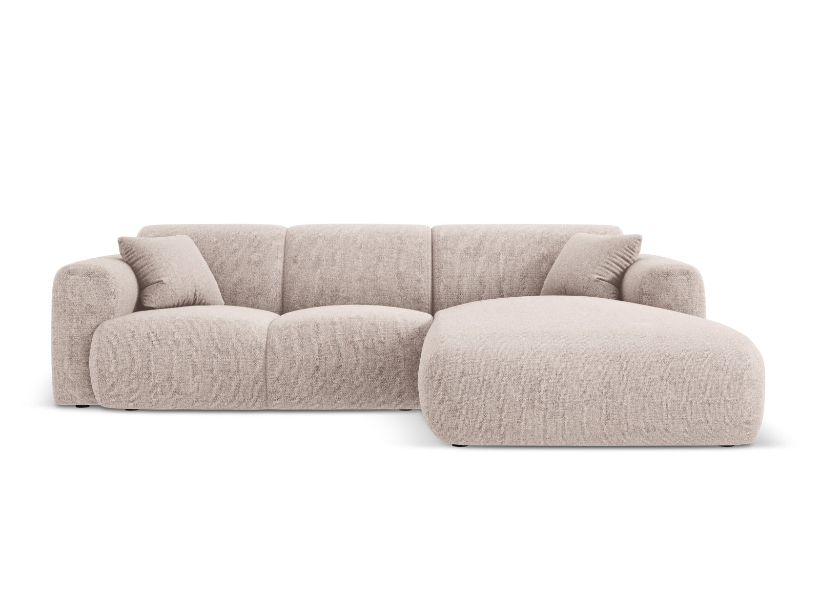 Nolio Ecksofa rechts 4 Sitzer 170cm in Beige präsentiert im Onlineshop von KAQTU Design AG. Ecksofa rechts ist von Cosmopolitan Design