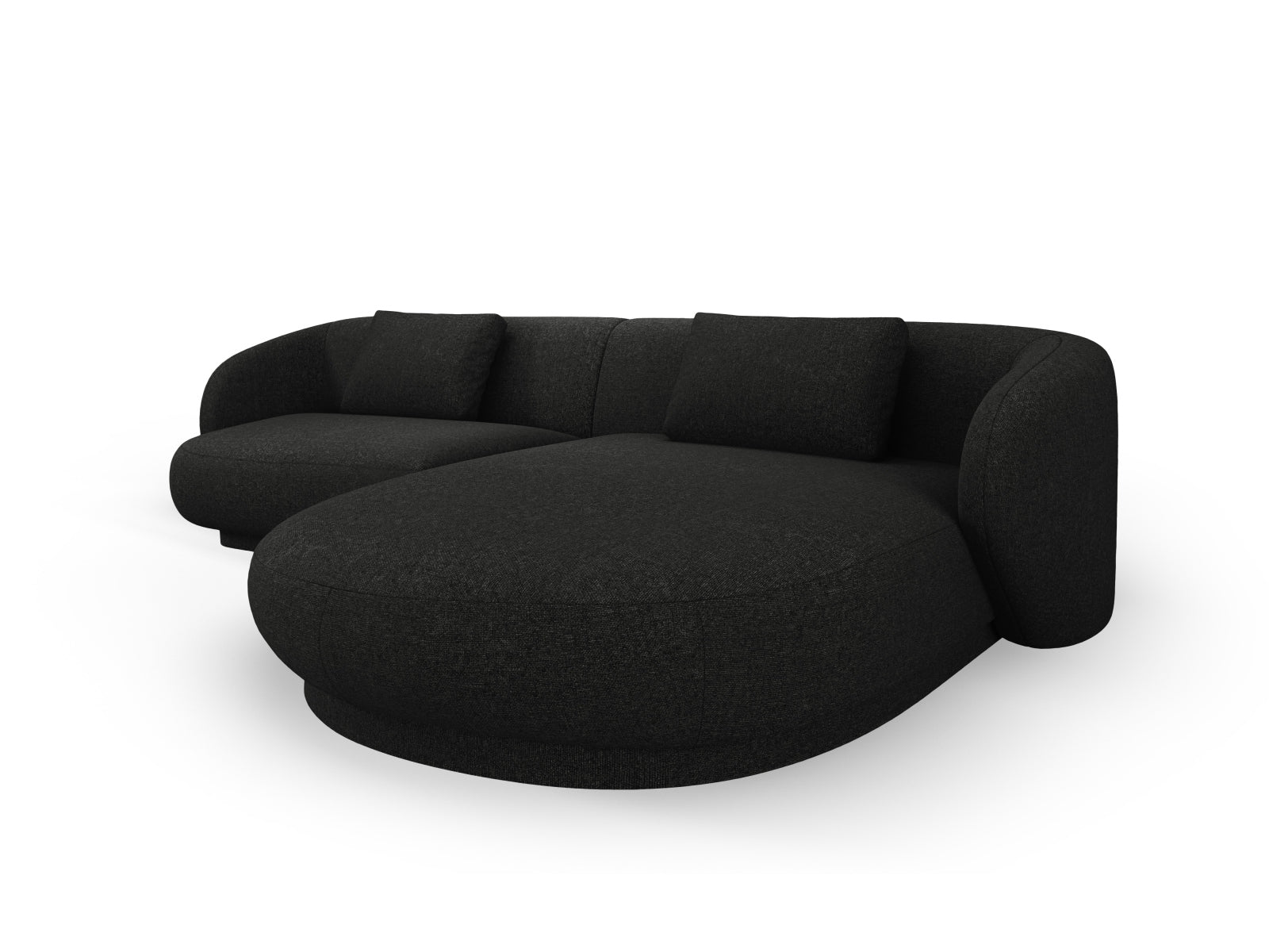 Entdecken Sie das elegante Camden Ecksofa rechts 4 Sitzer von Cosmopolitan Design – hochwertiges Velours, ideal für Ihr modernes Wohnambiente und maximalen Komfort!