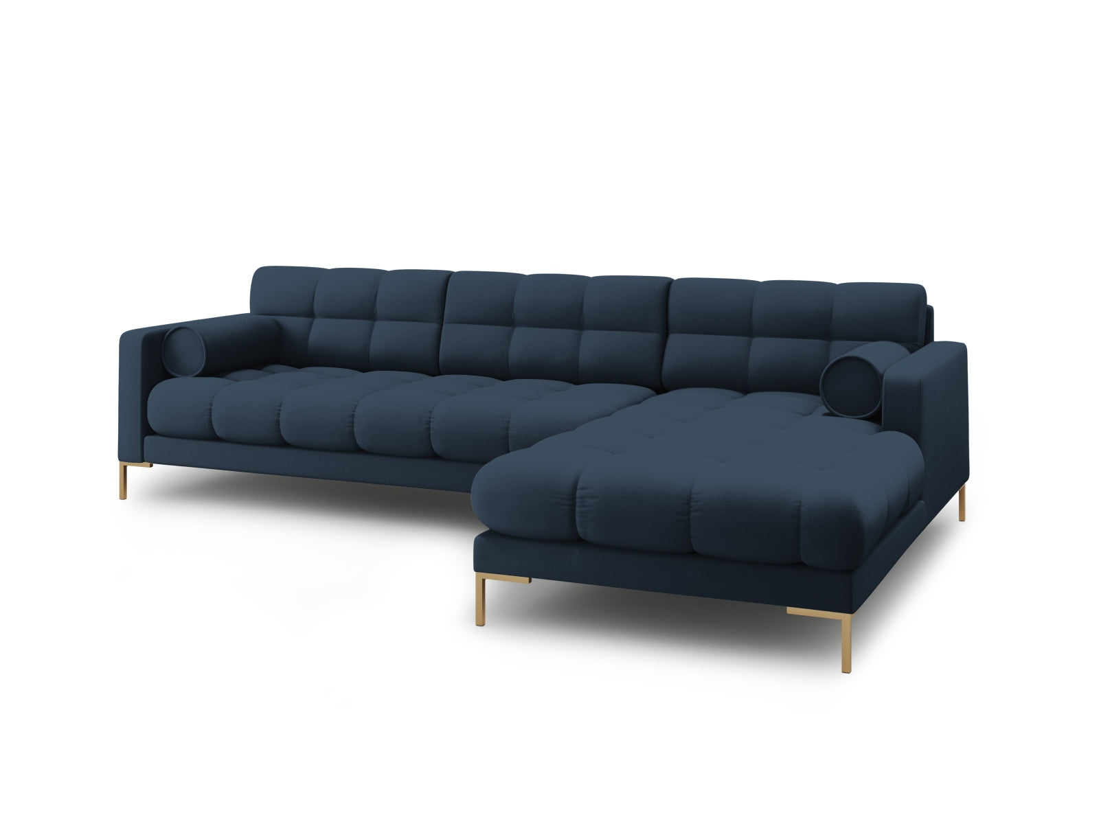 5-Sitzer Ecksofa rechts Bali in Blue-Neve präsentiert im Onlineshop von KAQTU Design AG. Ecksofa rechts ist von Cosmopolitan Design