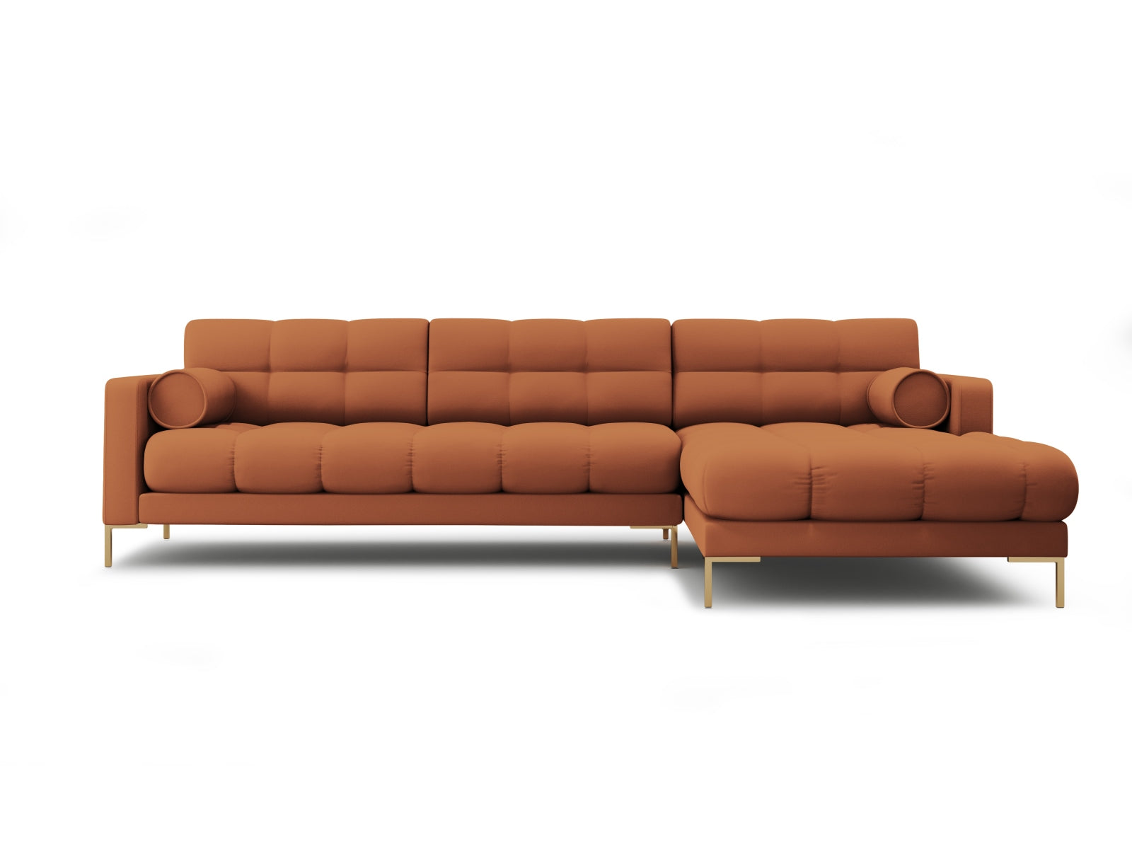 5-Sitzer Ecksofa rechts Bali in Brick-Neve präsentiert im Onlineshop von KAQTU Design AG. Ecksofa rechts ist von Cosmopolitan Design