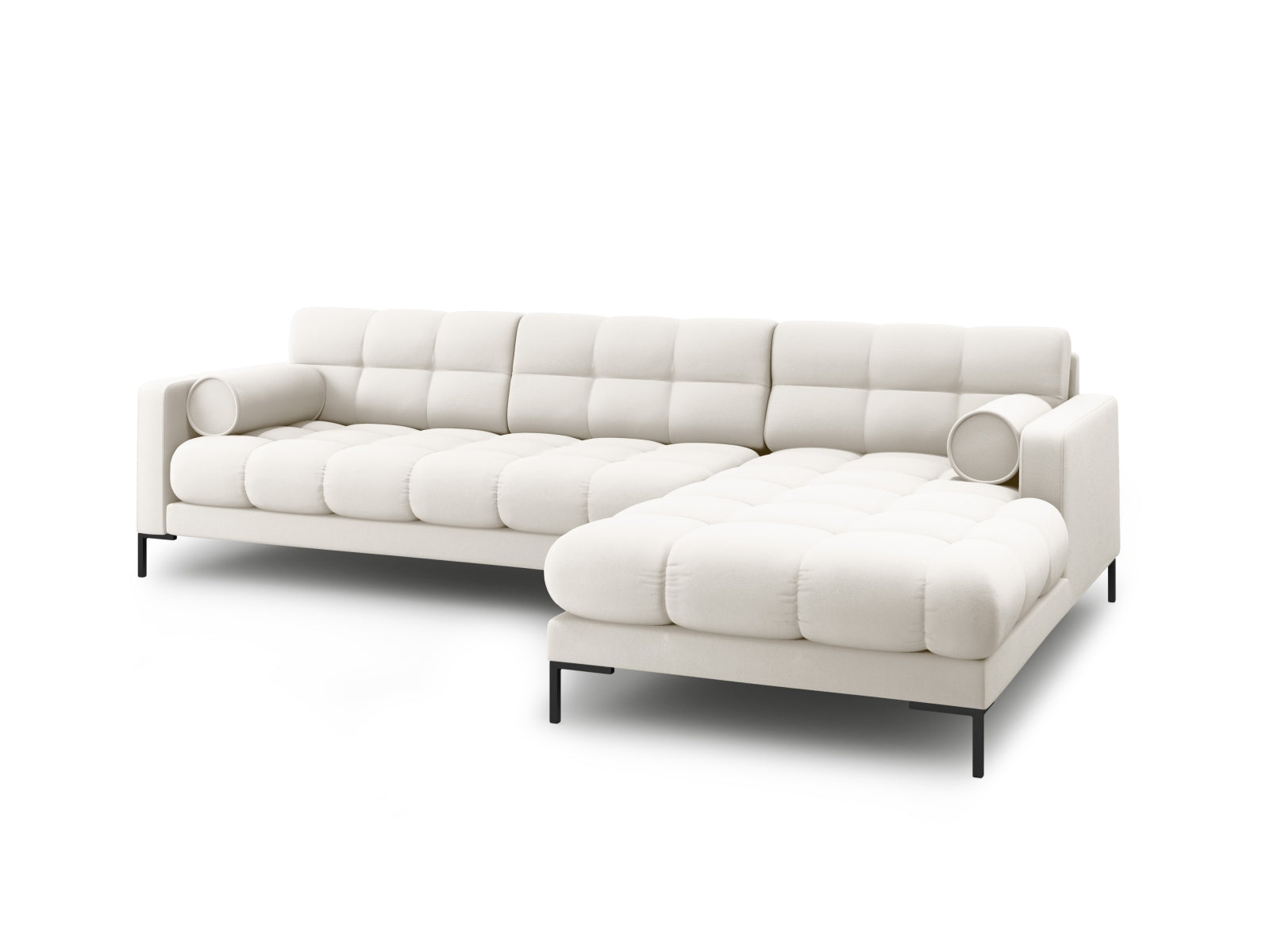 5-Sitzer Ecksofa rechts Bali in Light Beige-Neve präsentiert im Onlineshop von KAQTU Design AG. Ecksofa rechts ist von Cosmopolitan Design
