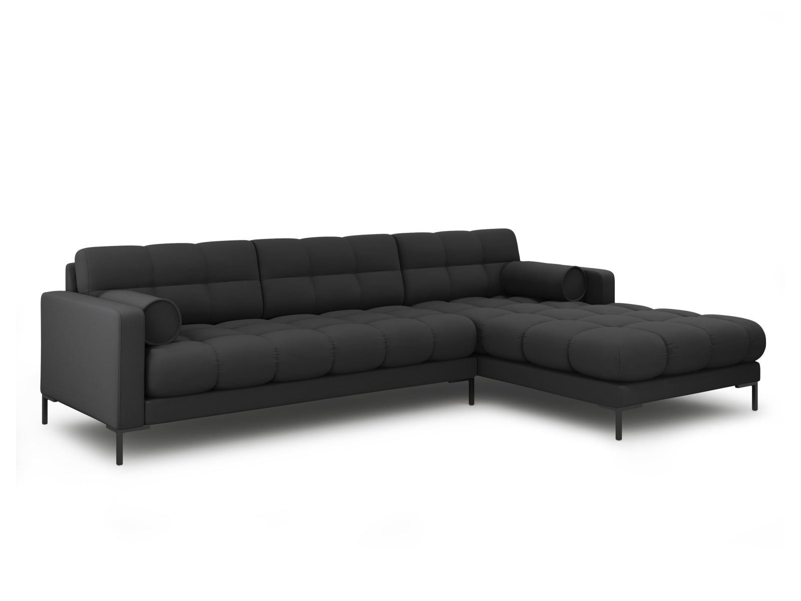 5-Sitzer Ecksofa rechts Bali in Dark Grey-Neve präsentiert im Onlineshop von KAQTU Design AG. Ecksofa rechts ist von Cosmopolitan Design