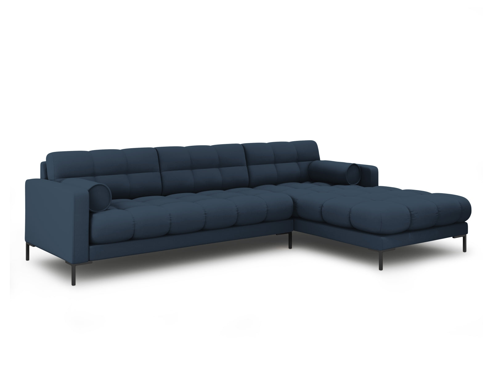 5-Sitzer Ecksofa rechts Bali in Blue-Neve präsentiert im Onlineshop von KAQTU Design AG. Ecksofa rechts ist von Cosmopolitan Design