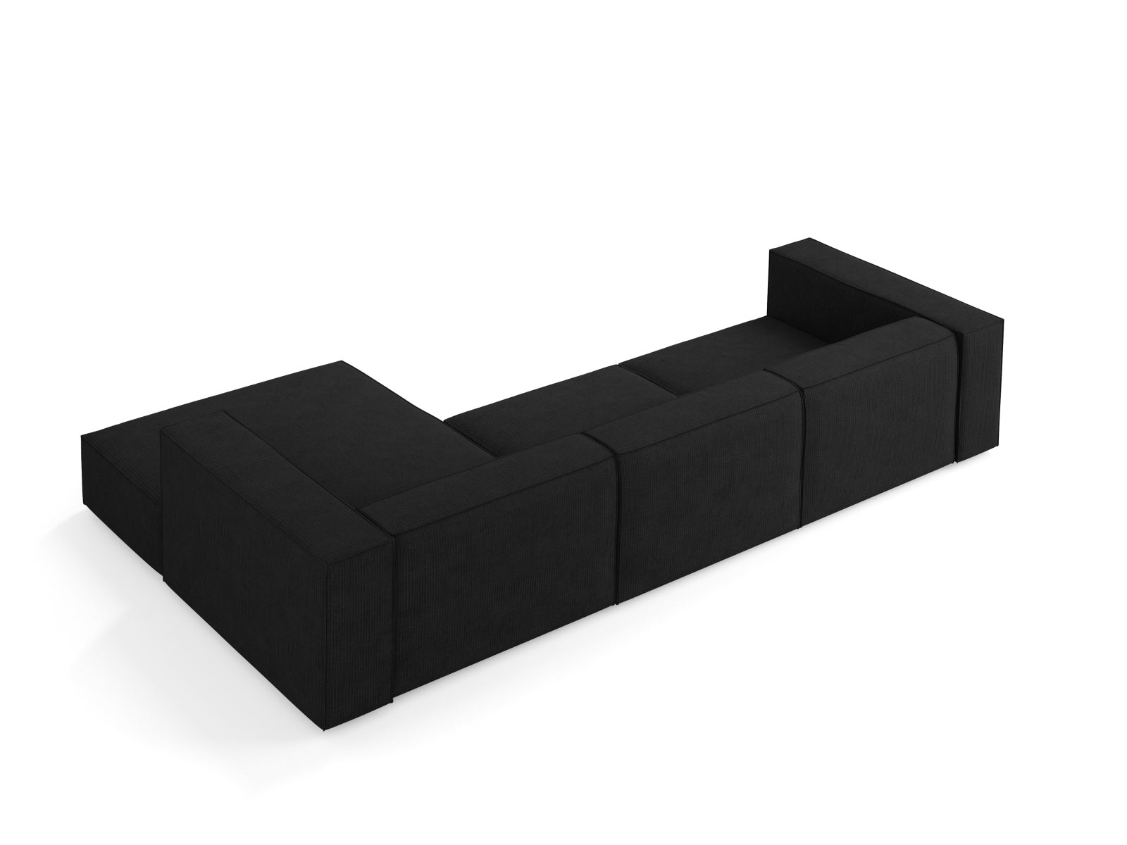 Entdecken Sie das elegante Arendal Ecksofa rechts 4 Sitzer von Cosmopolitan Design – ideal für zeitgemässe Wohnräume und höchsten Komfort.