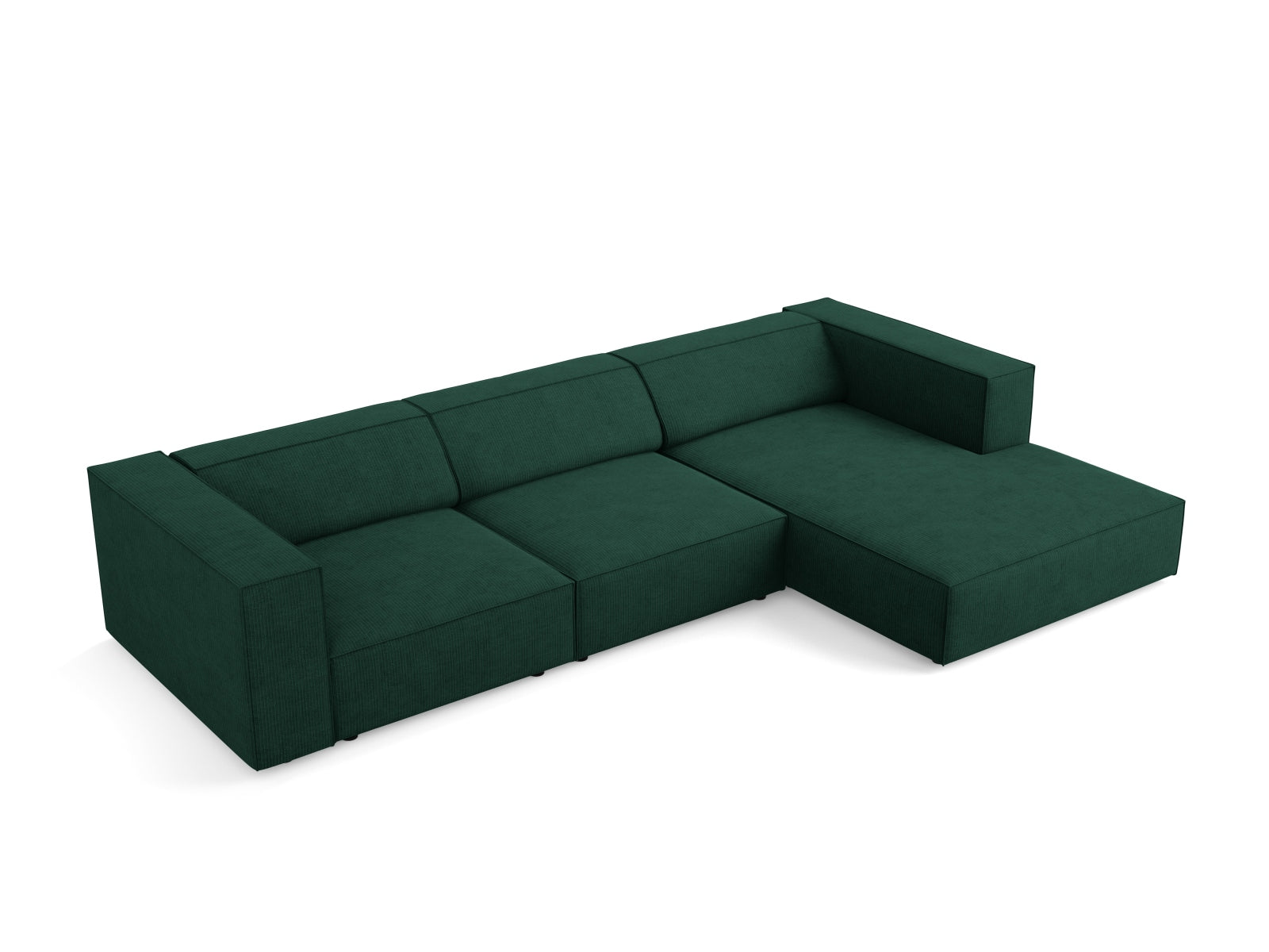 Entdecken Sie das elegante Arendal Ecksofa rechts 4 Sitzer von Cosmopolitan Design – ideal für zeitgemässe Wohnräume und höchsten Komfort.