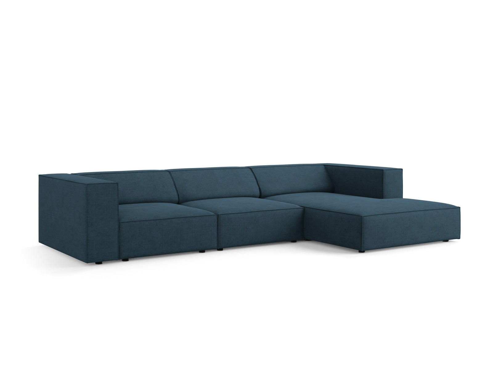 Entdecken Sie das elegante Arendal Ecksofa rechts 4 Sitzer von Cosmopolitan Design – ideal für zeitgemässe Wohnräume und höchsten Komfort.