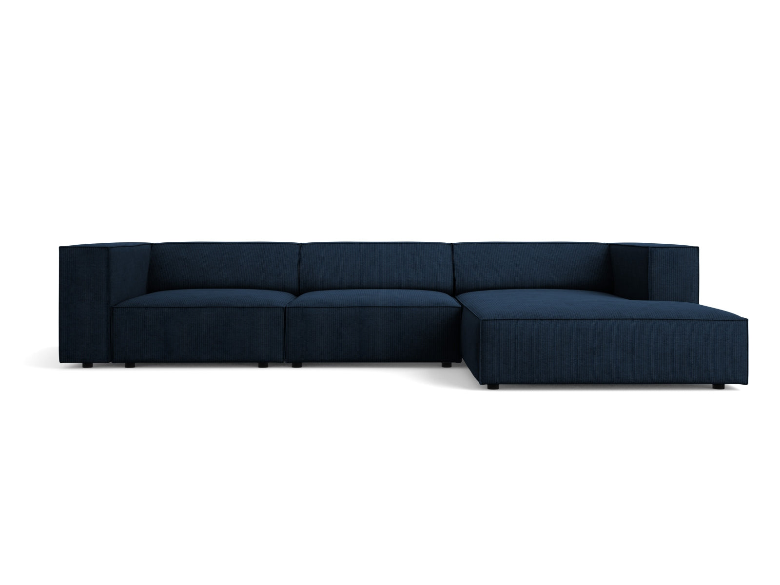 Arendal Ecksofa rechts 4 Sitzer in Royal Blue präsentiert im Onlineshop von KAQTU Design AG. Ecksofa rechts ist von Cosmopolitan Design