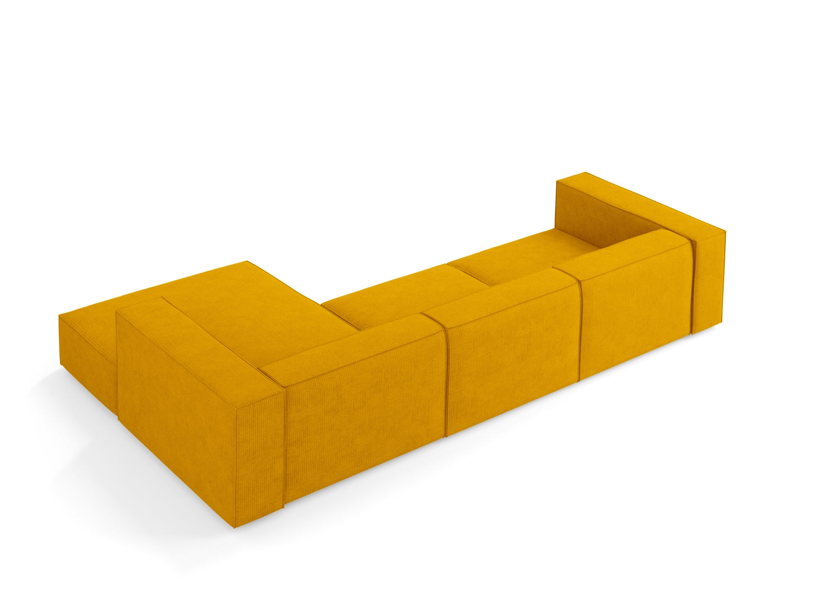 Erleben Sie das stilvolle Arendal Ecksofa rechts 4 Sitzer von Cosmopolitan Design – perfekt für moderne Wohnkonzepte und ultimativen Sitzkomfort.