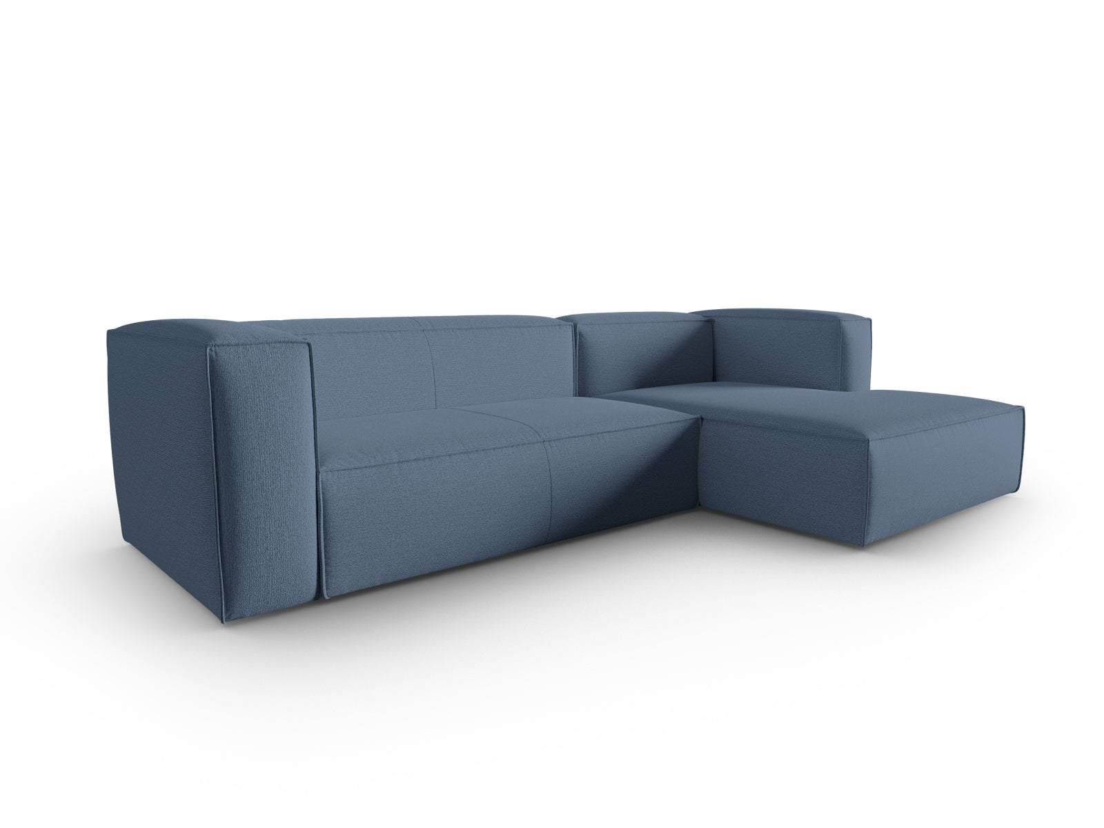 Entdecken Sie das elegante Mackay Ecksofa rechts 4 Sitzer von Cosmopolitan Design – ideal für zeitgemässe Wohnräume und höchsten Sitzkomfort.