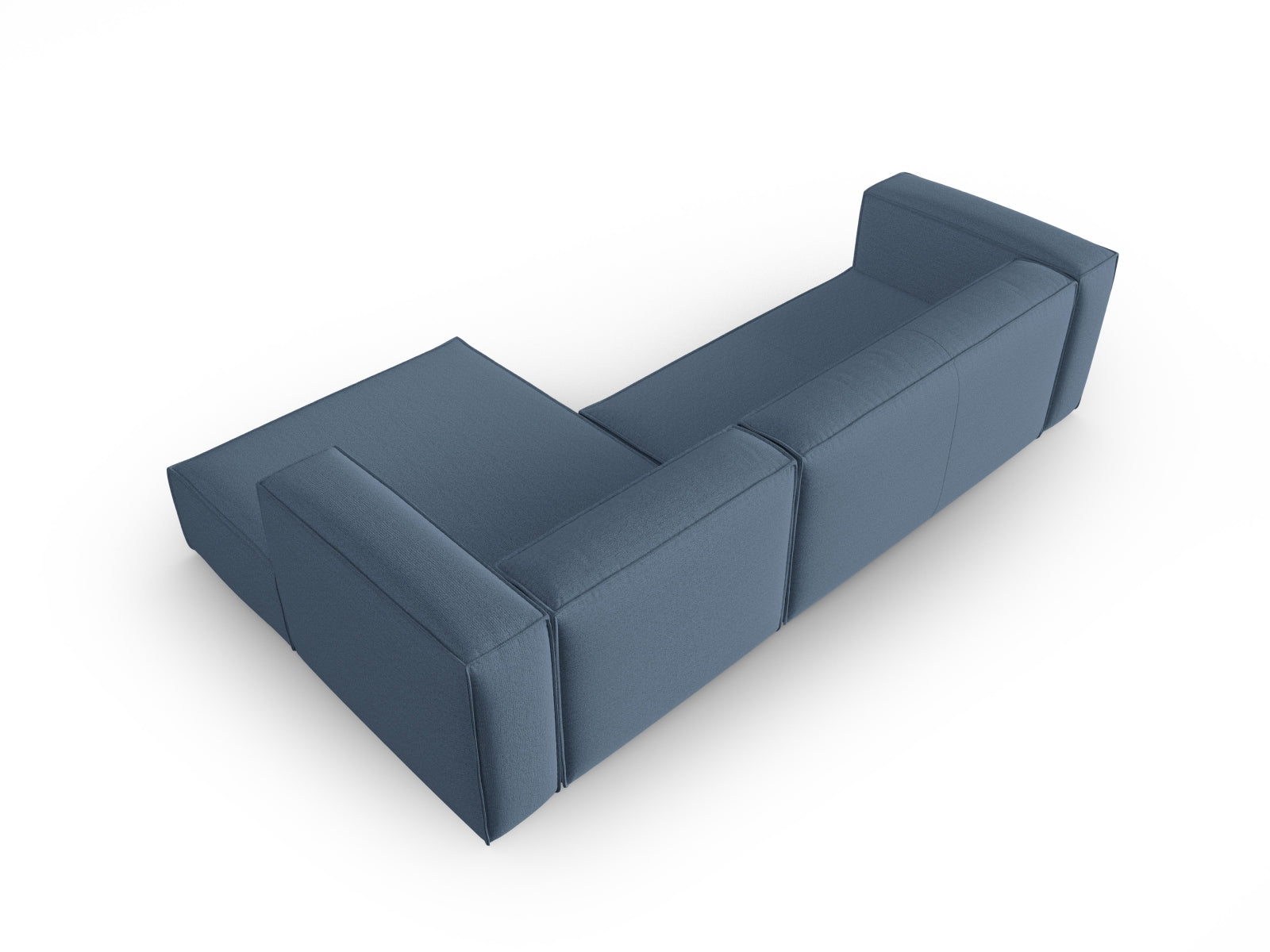 Erleben Sie das stilvolle Mackay Ecksofa rechts 4 Sitzer von Cosmopolitan Design – perfekt für moderne Wohnkonzepte und ultimativen Komfort.