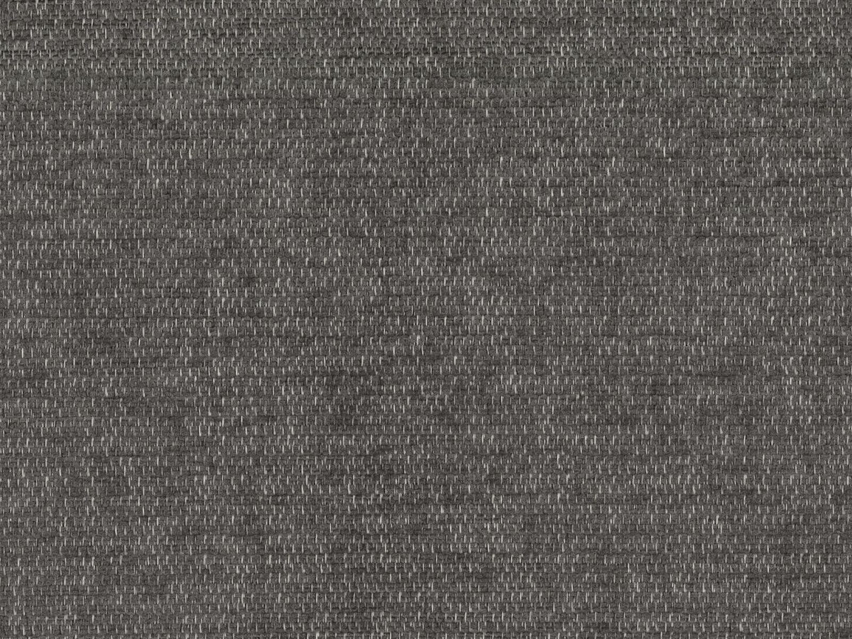 Beiges Ecksofa Lazio mit Sorella-Strukturstoff, schwarzen Metallbeinen und Récamiere, rechtsseitig, Massivholzrahmen sichtbar.