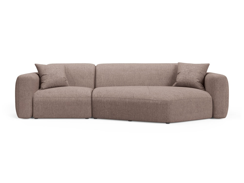 Strino Modular Ecksofa rechts 3 Sitzer in Cappuccino präsentiert im Onlineshop von KAQTU Design AG. Ecksofa rechts ist von Cosmopolitan Design